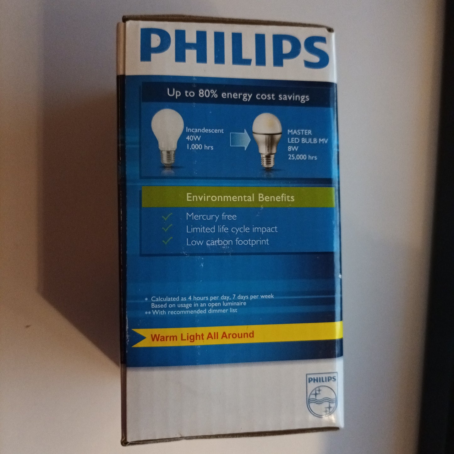 Philips GLS LED 8 Watt ES / E27