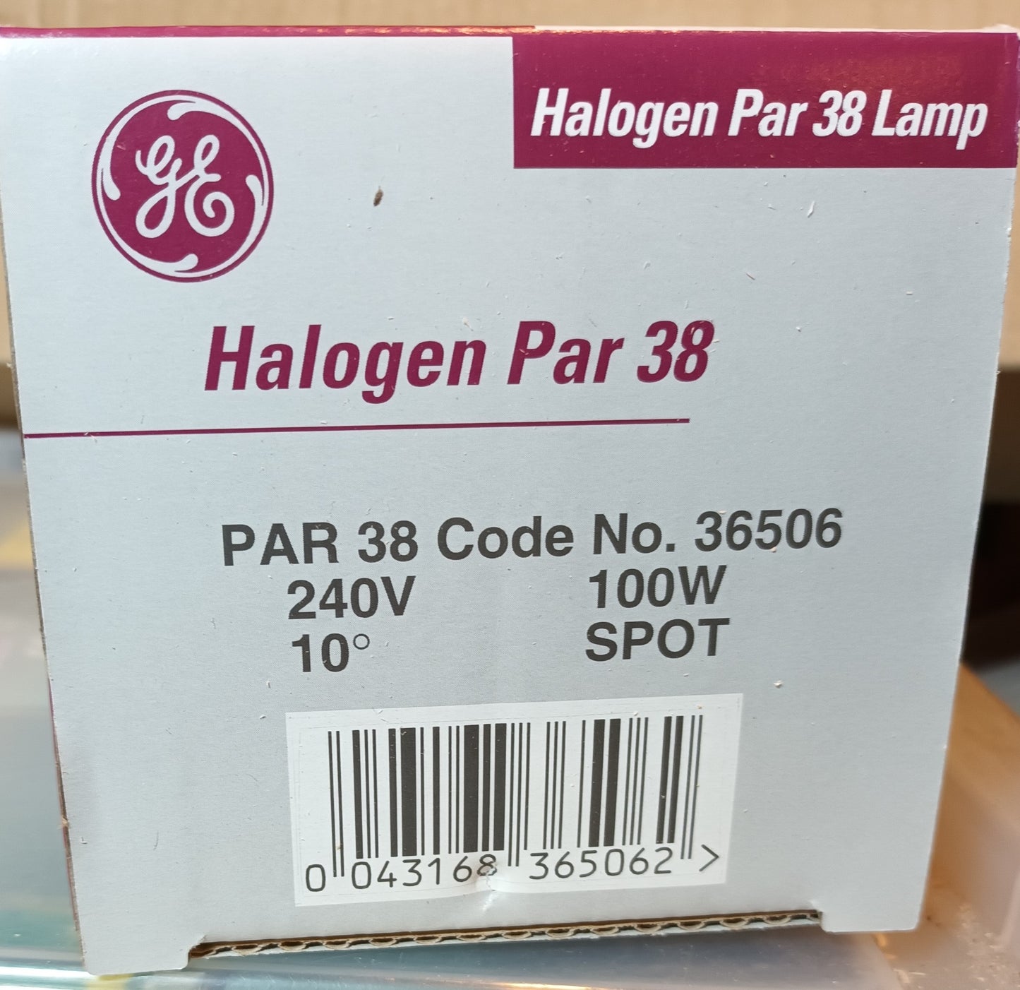 GE Halogen Hi Spot / Par38 Spot 100W ES / E27