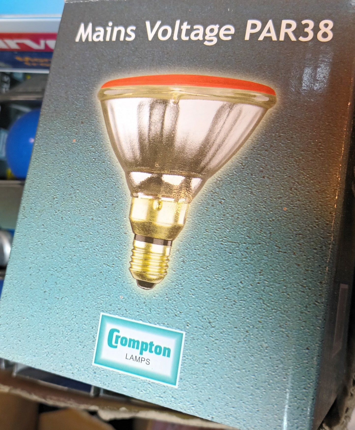 Par38 Red 80Watt E27 / ES By Crompton only £8