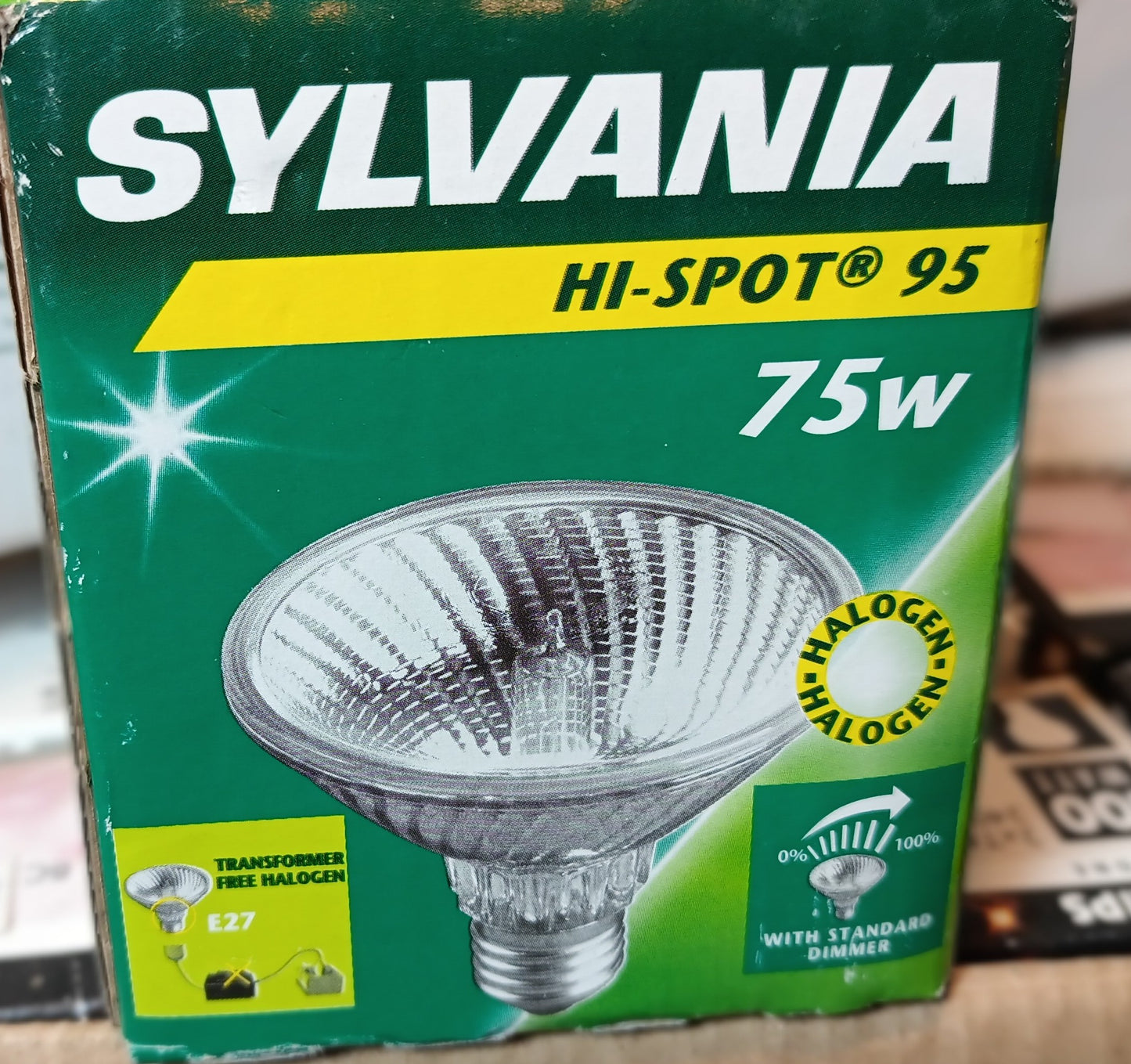 Par30 / Hi - Spot95 Flood ES / E27 75W Twin Pack By Sylvania