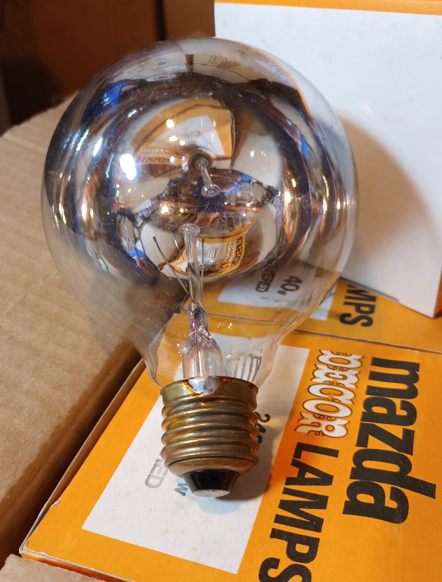 Crown Silvered 40W ES / E27 By Mazda