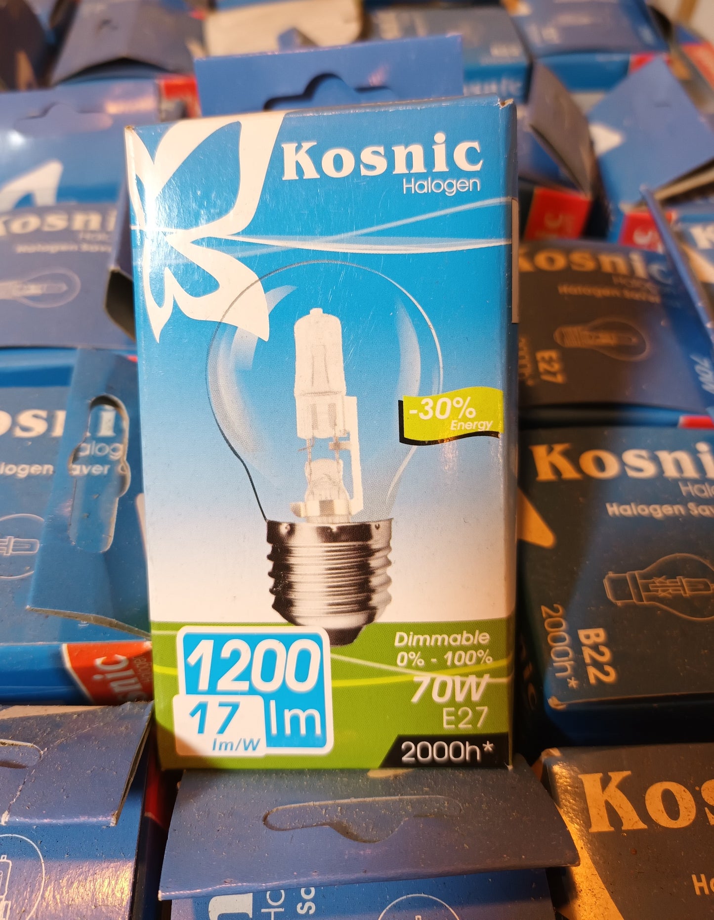Halogen 70W Clear ES / E27 By Kosnic