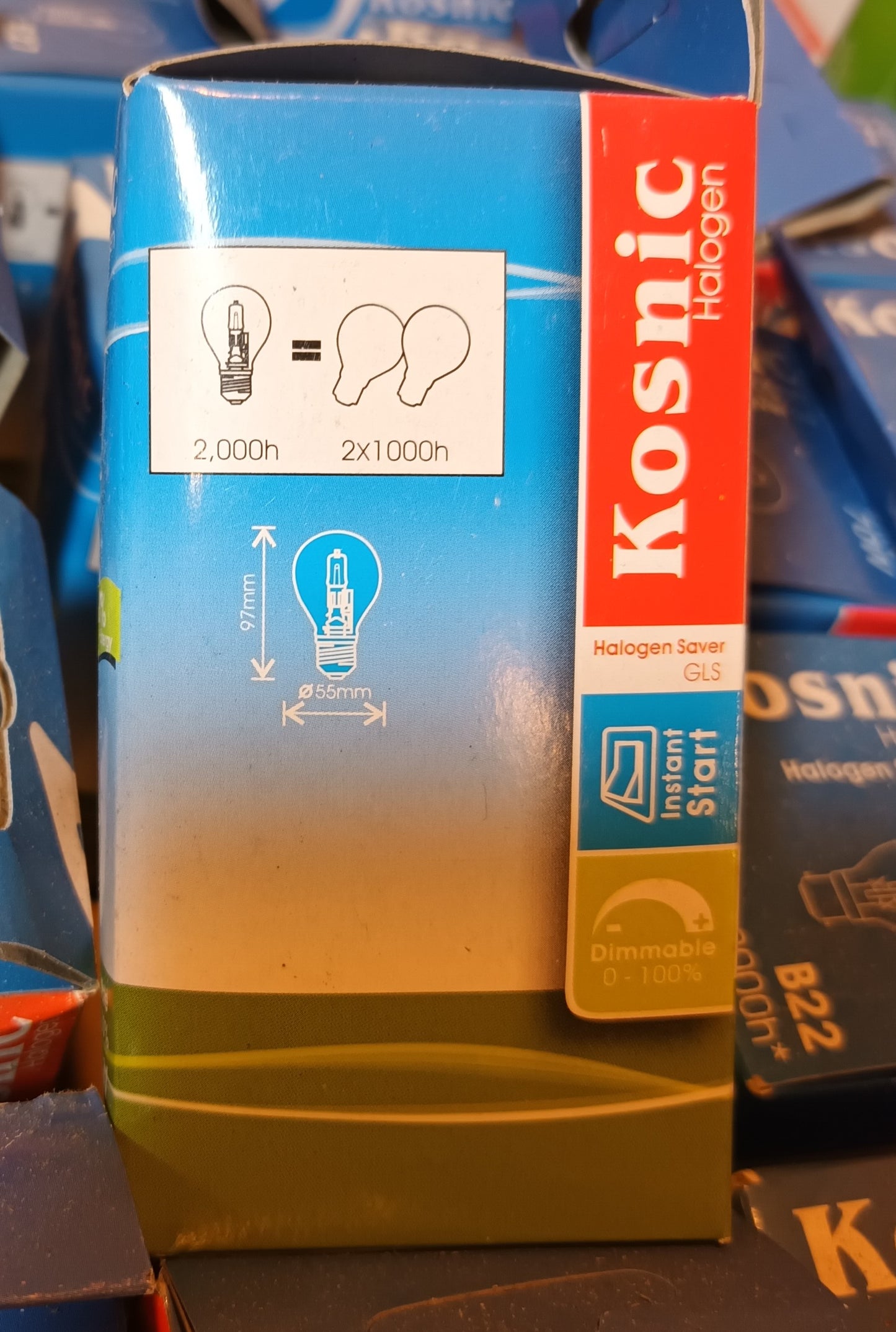 Halogen 70W Clear ES / E27 By Kosnic