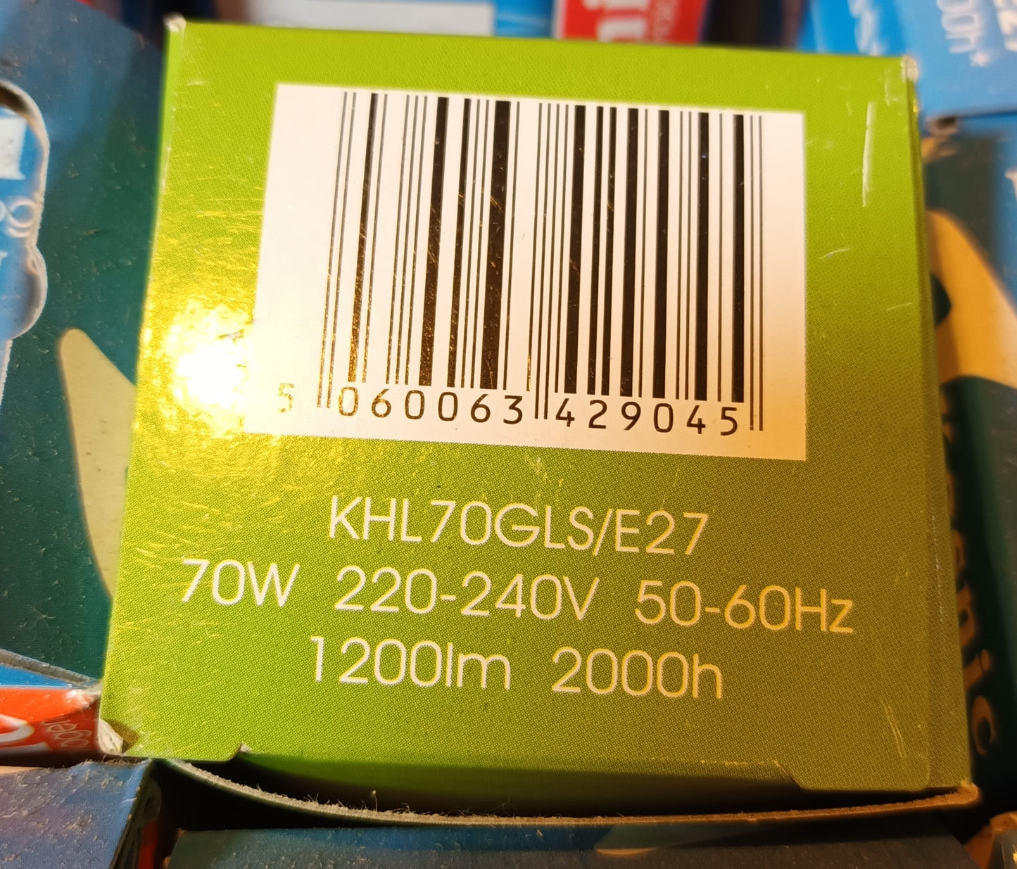 Halogen 70W Clear ES / E27 By Kosnic