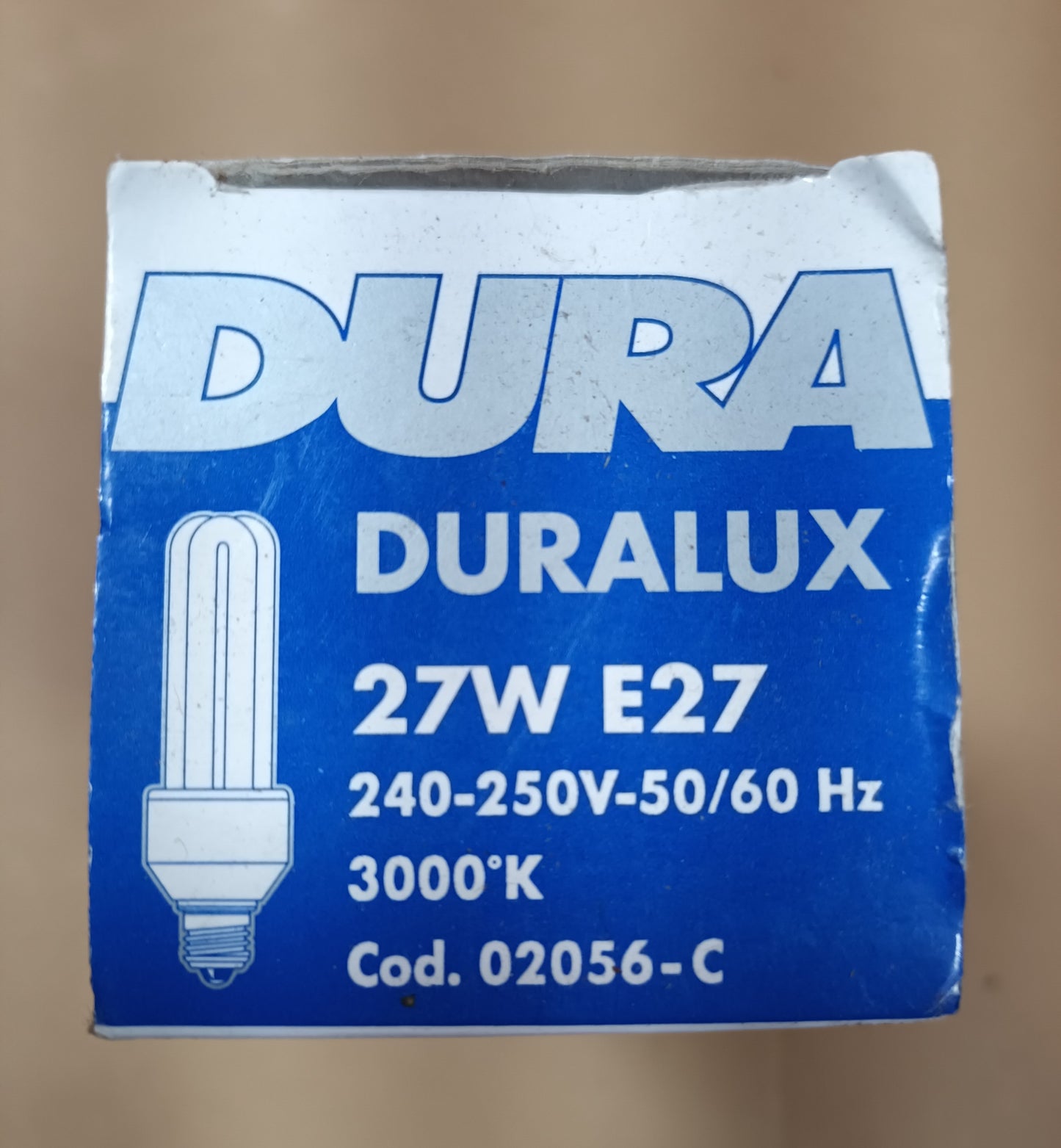 3 X CFL 27watts ES / e27 warm white / 3000k by Dura