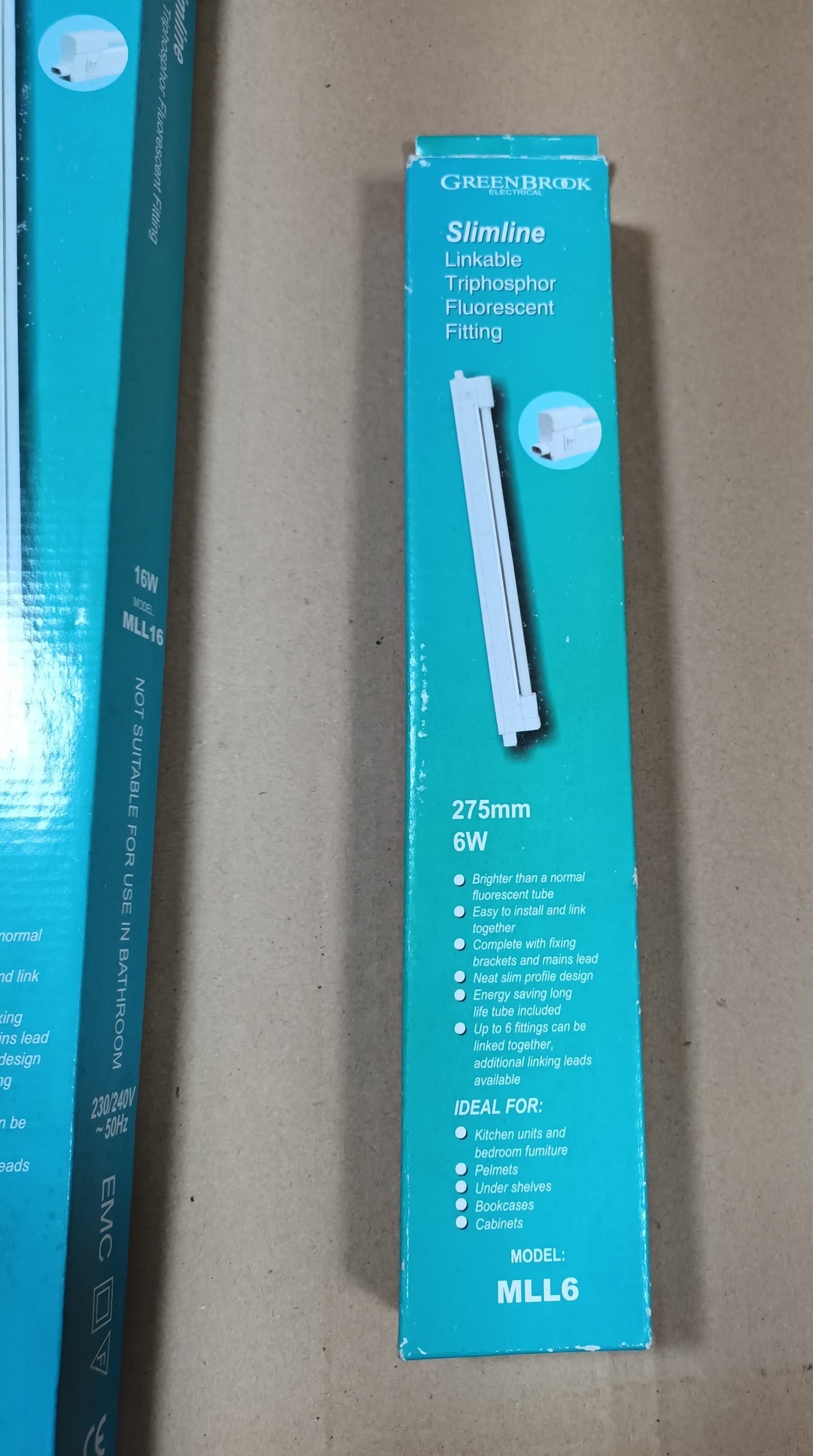 Greenbrook slimline fitting 6W 275mm