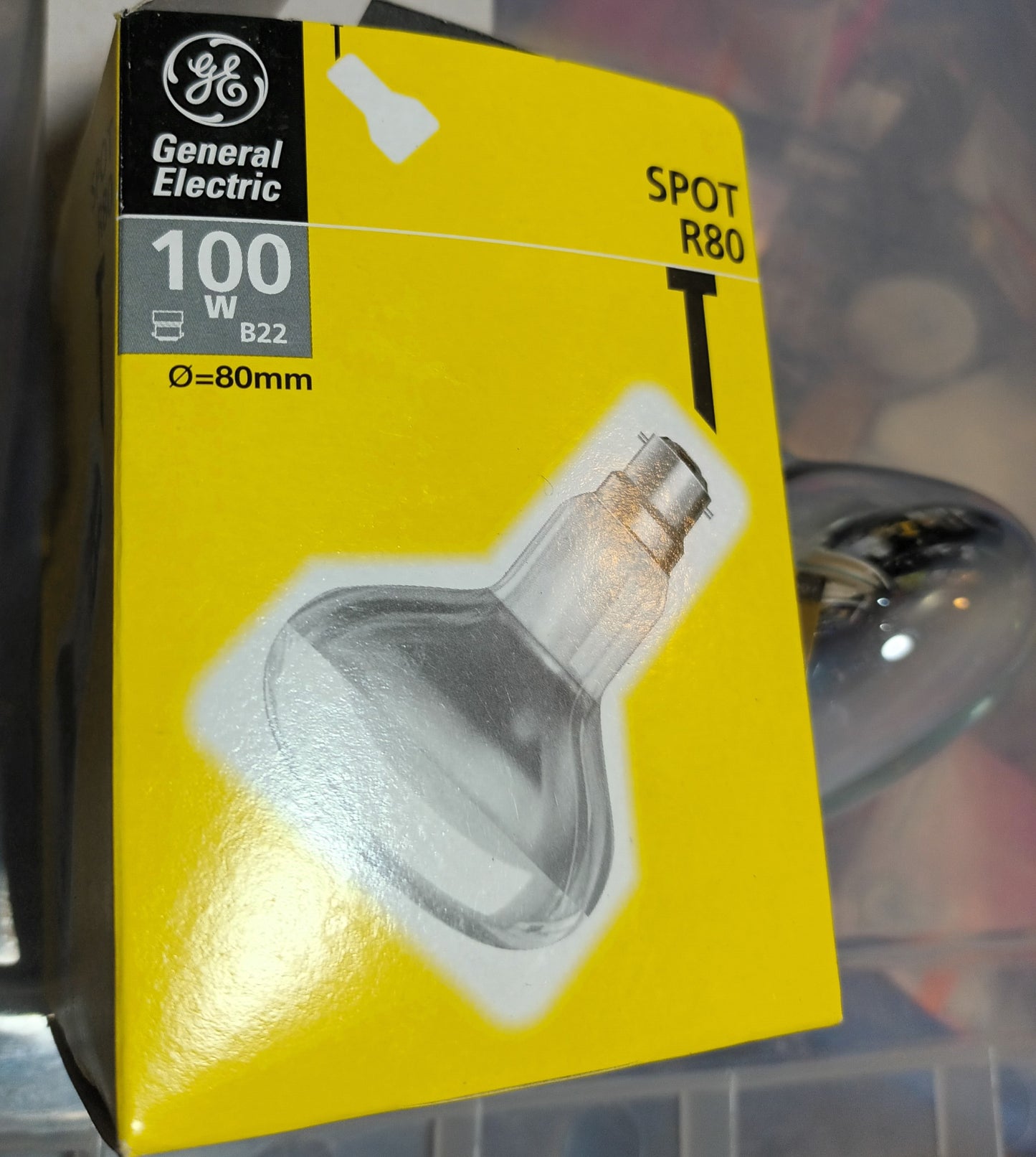 GE R80 100Watt Reflector Spot BC / B22 from only £2.50