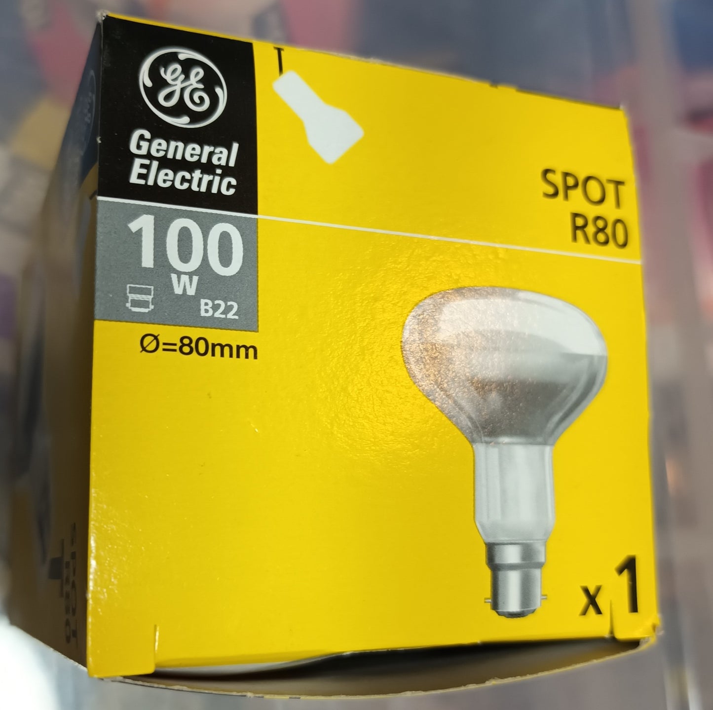 GE R80 100Watt Reflector Spot BC / B22 from only £2.50