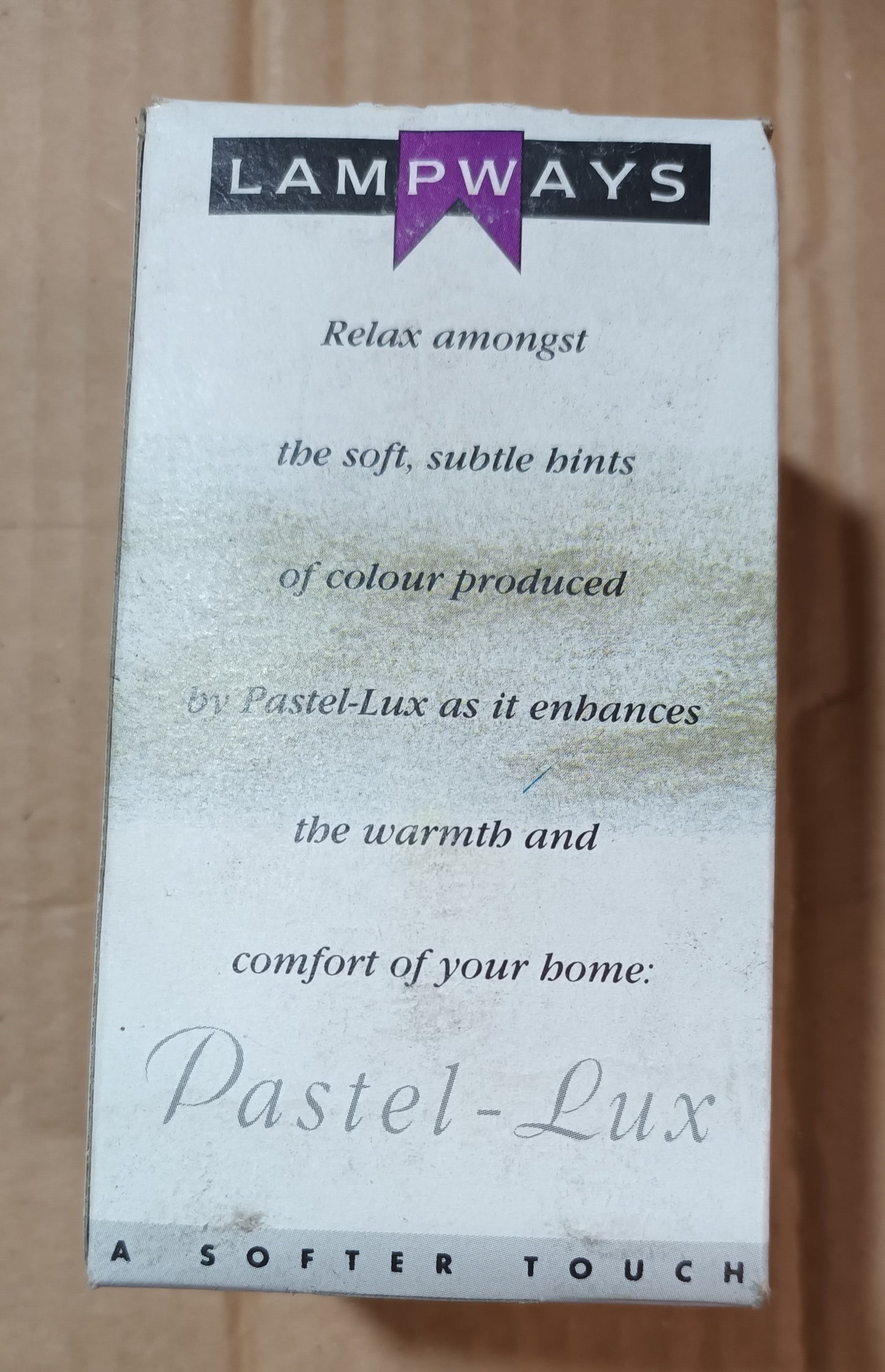 Household bulb GLS type 100w BC / B22 Pastel White by Lampways