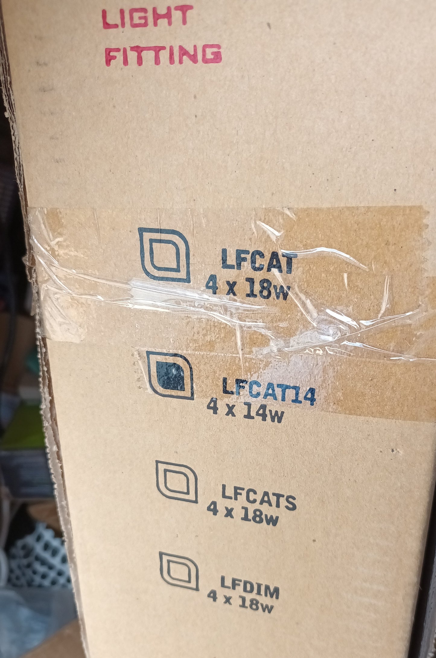 2 X 600 X 600 Red Arrow LFCAT14 CAT2 - 4 x 14W Modular Fitting only £33