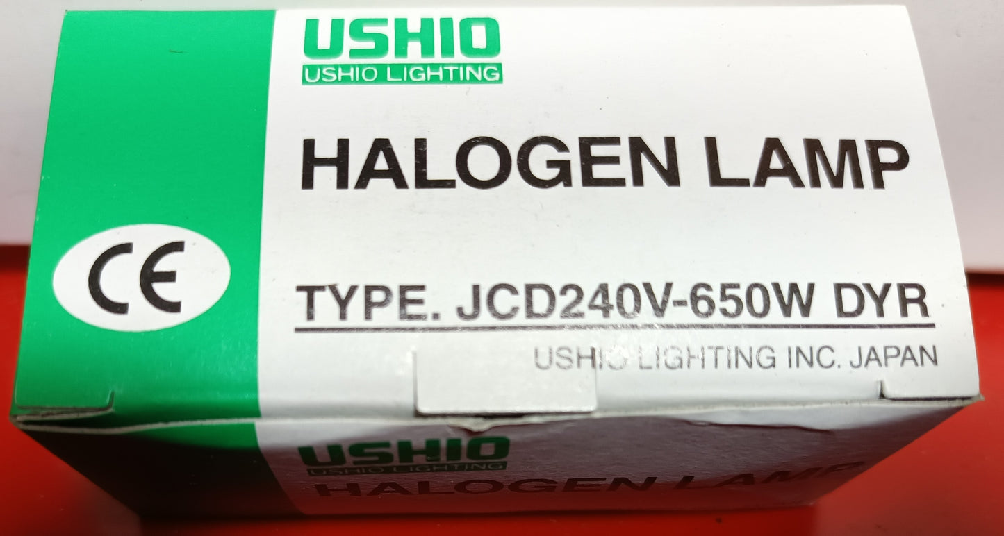Ushio JCD240V 650W DYR Light Bulb Stage Studio Lighting