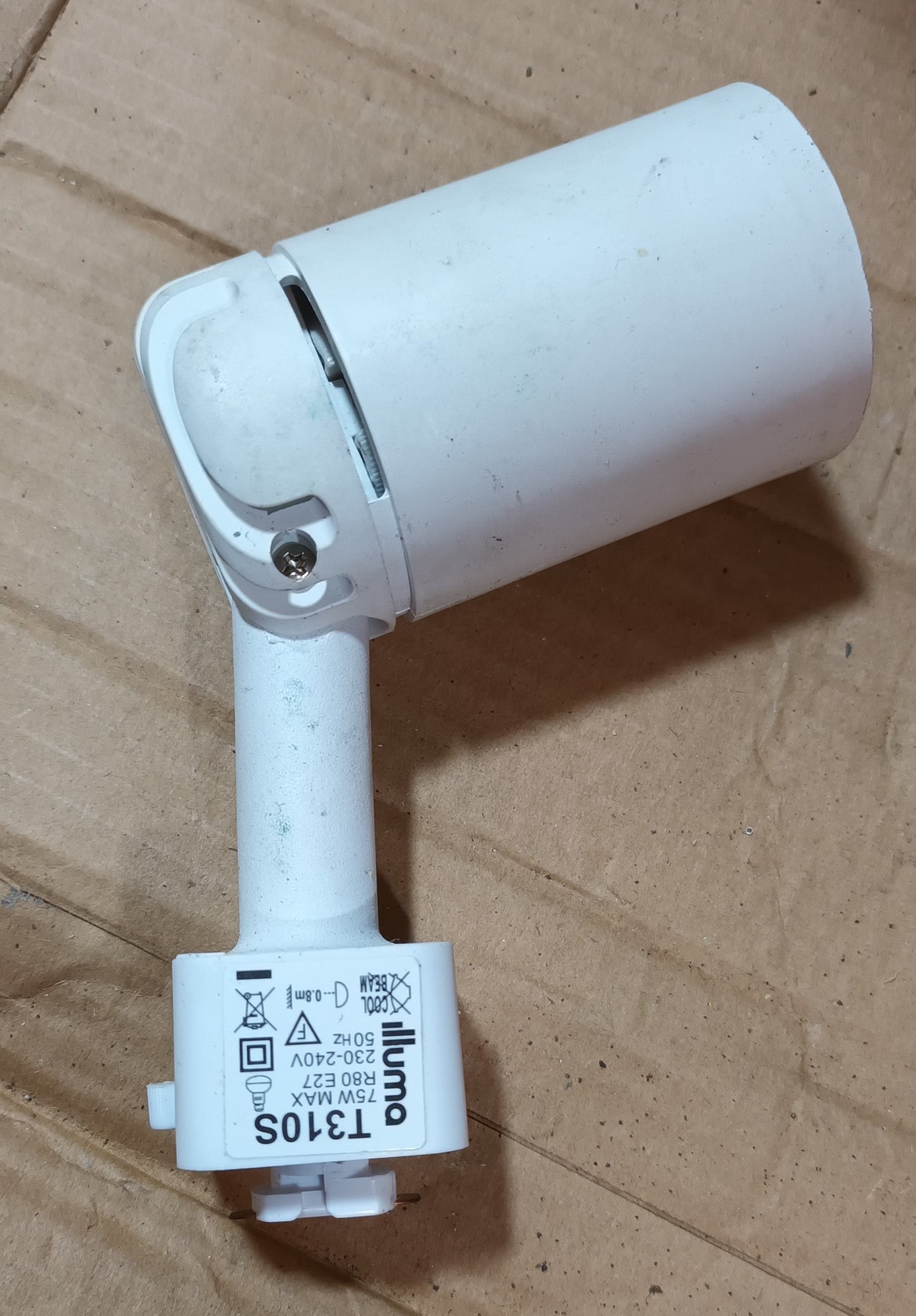 Illuma T310S Topspot White Track Spotlight only £24