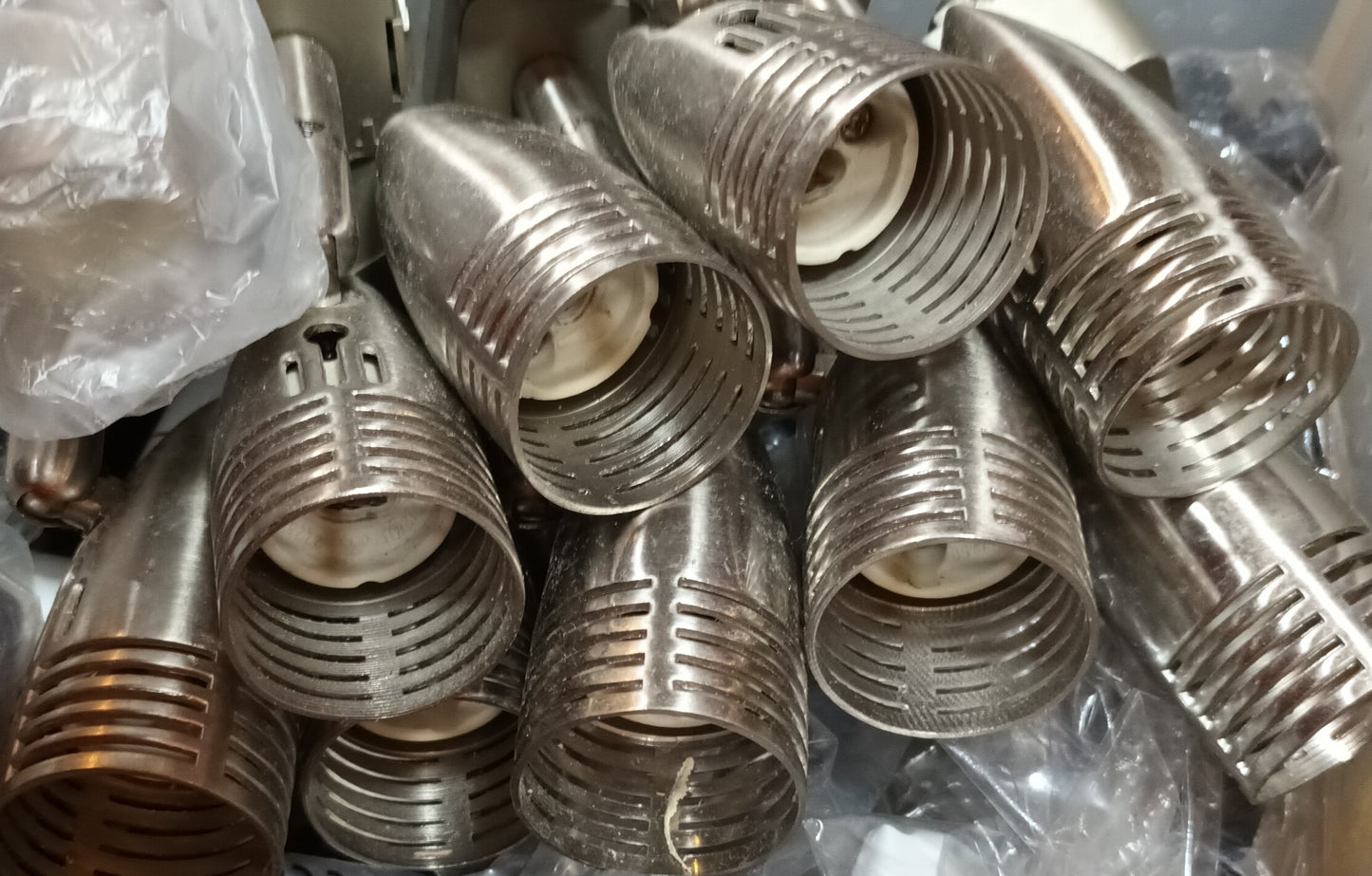 Track lighting GU10 Fitting Silver Or White MAX 50W
