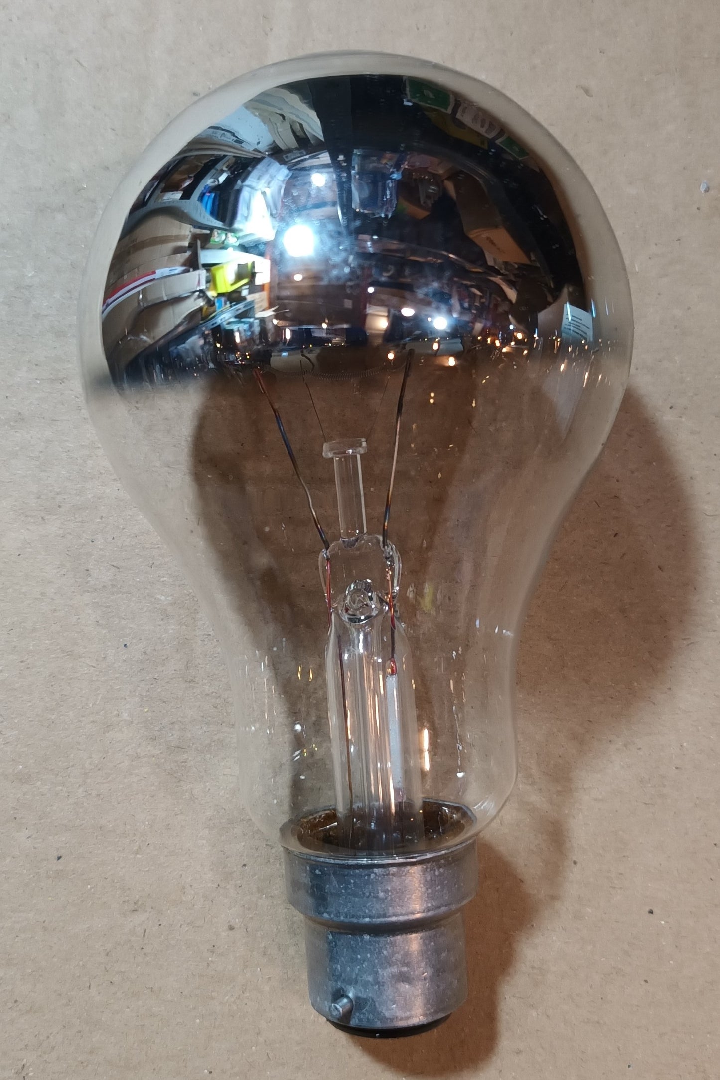 Crown Silver 100 watt BC / B22 By Crompton
