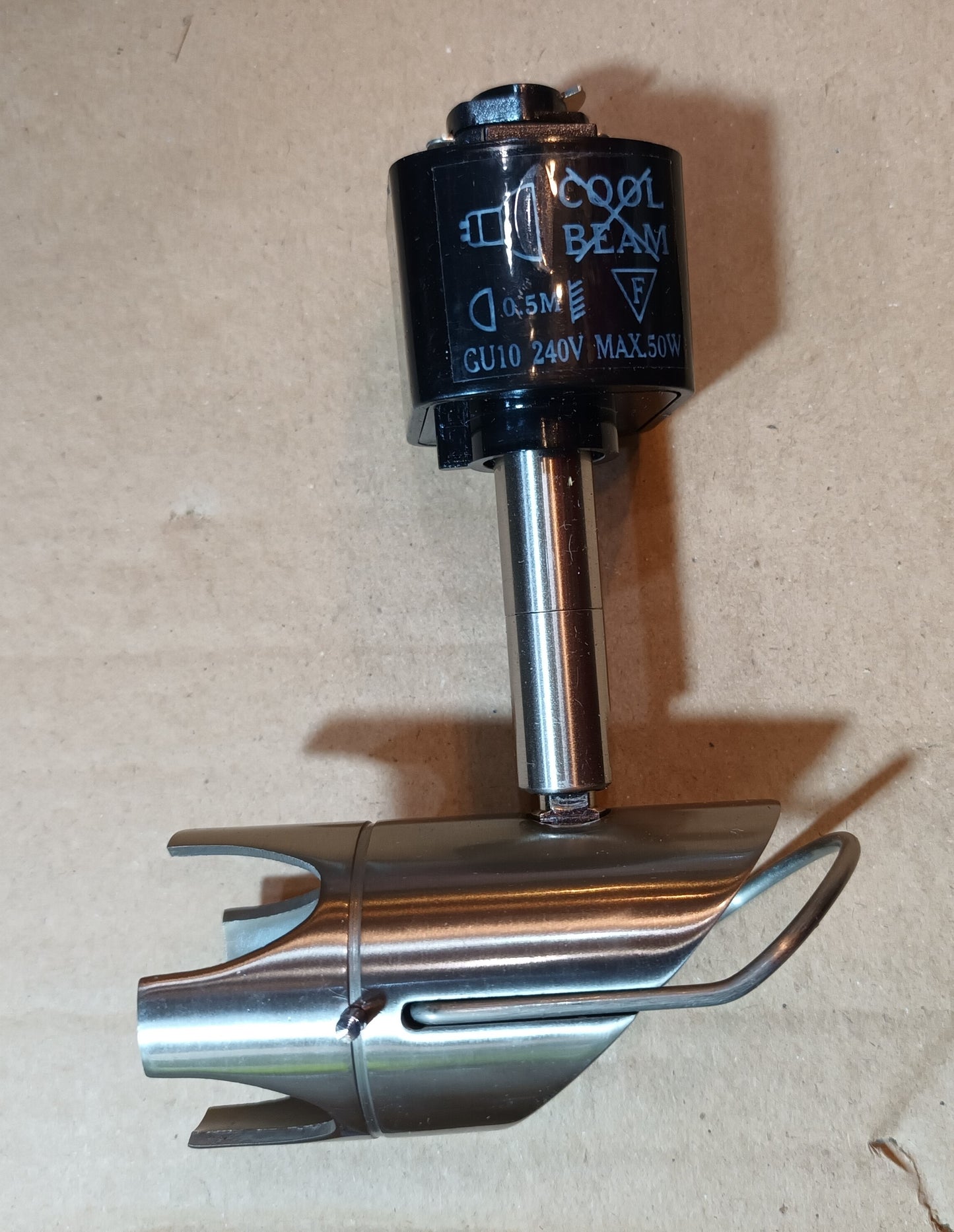 Endon Hawk Track Fitting GU10 in Chrome