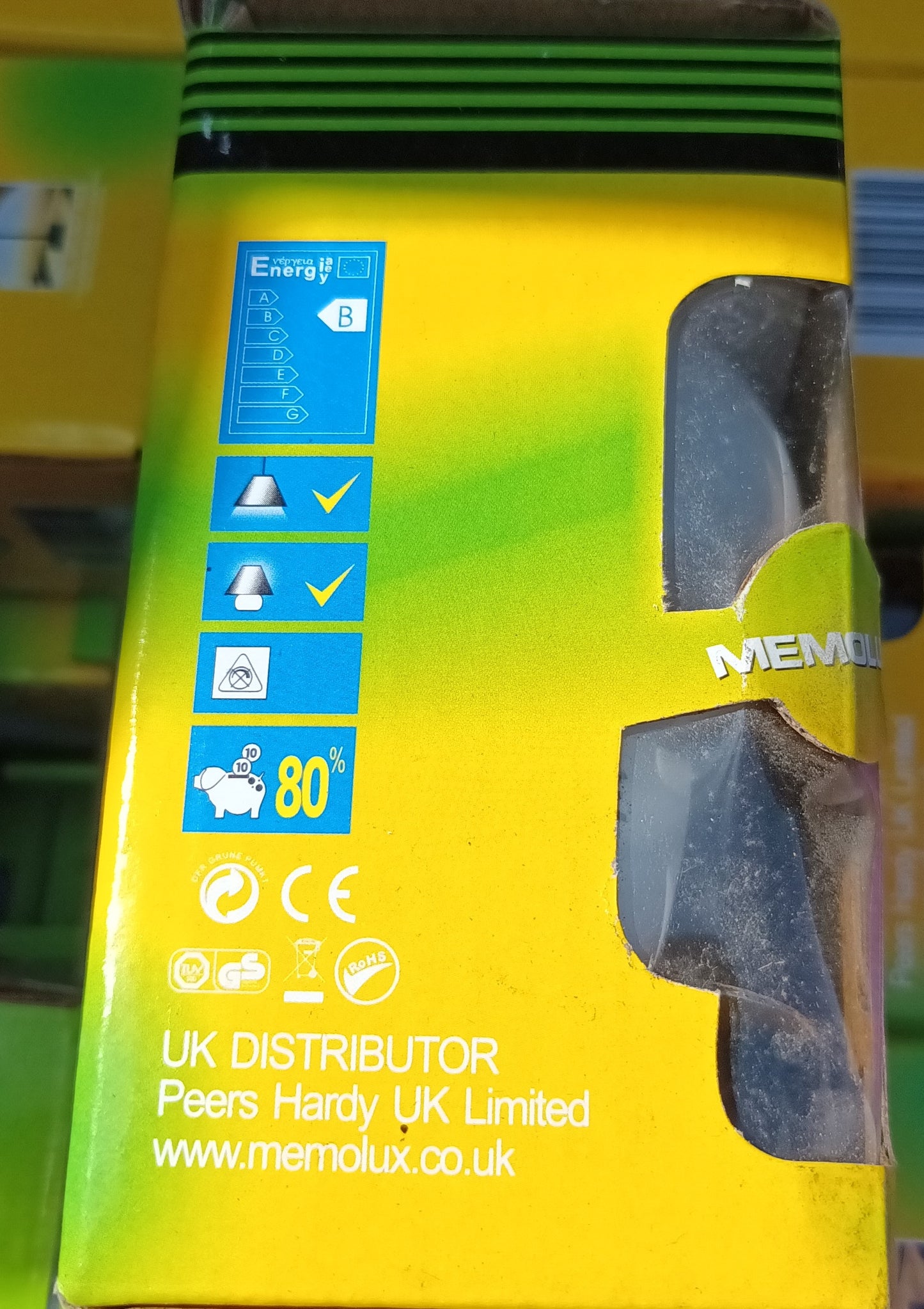 9 Watt Energy Saving Lamp ES /E27 cap Cool White / 4,000k by Memolux
