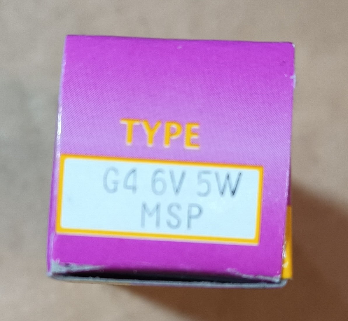 Halogen Capsule G4 cap Bulbs 6Volt 5Watt M6 from £2.50