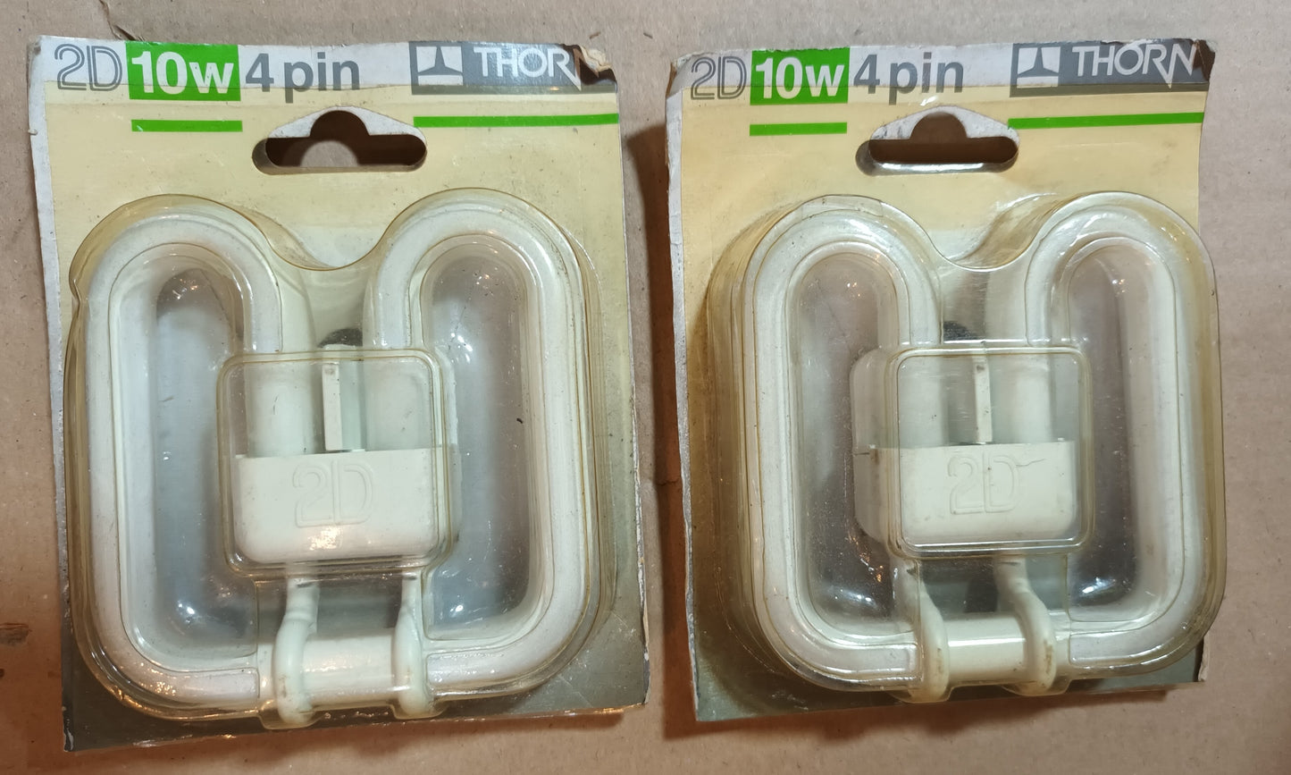 2D 10Watt 4-PIN 2700 / Warm White Lamp by Thorn from £9.50