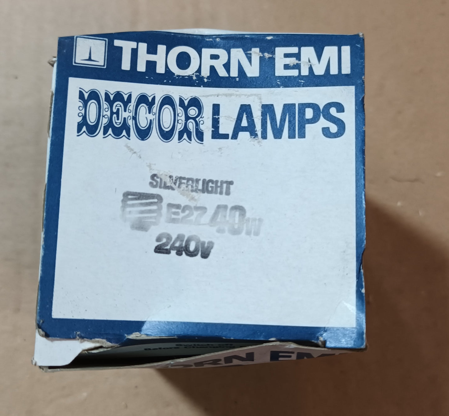 Globe 80mm 40watt ES / E27 Silverlight 240v by Thorn