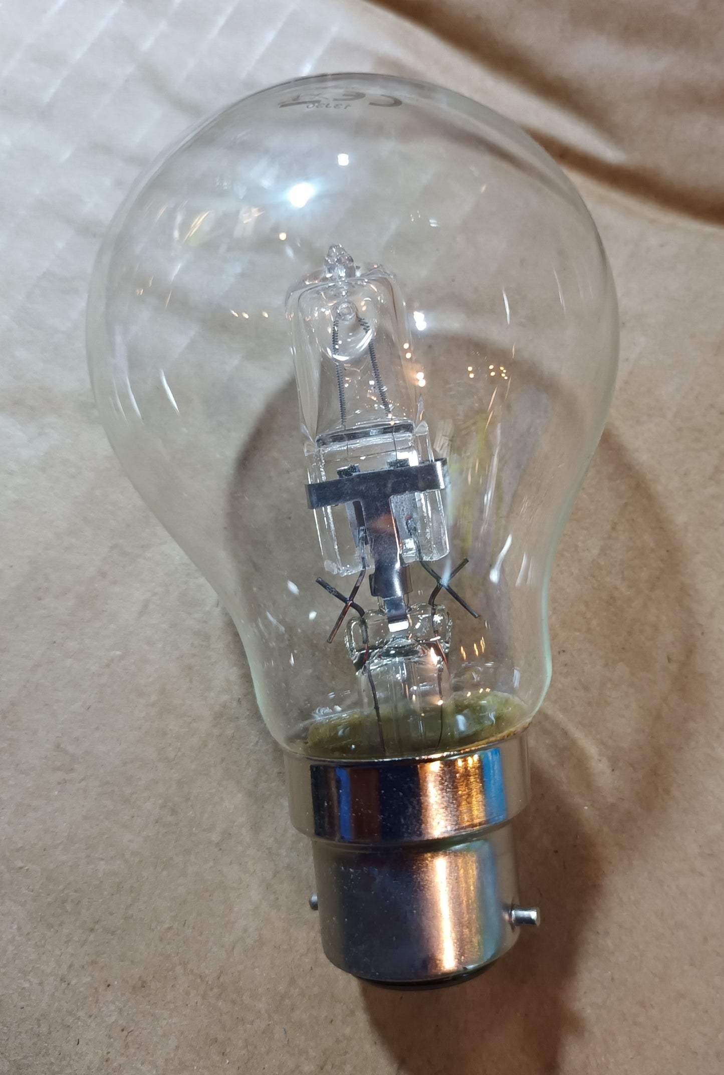 GLS Halogen Clear 70watt ( 1200LM ) BC / B22 cap by Kosnic