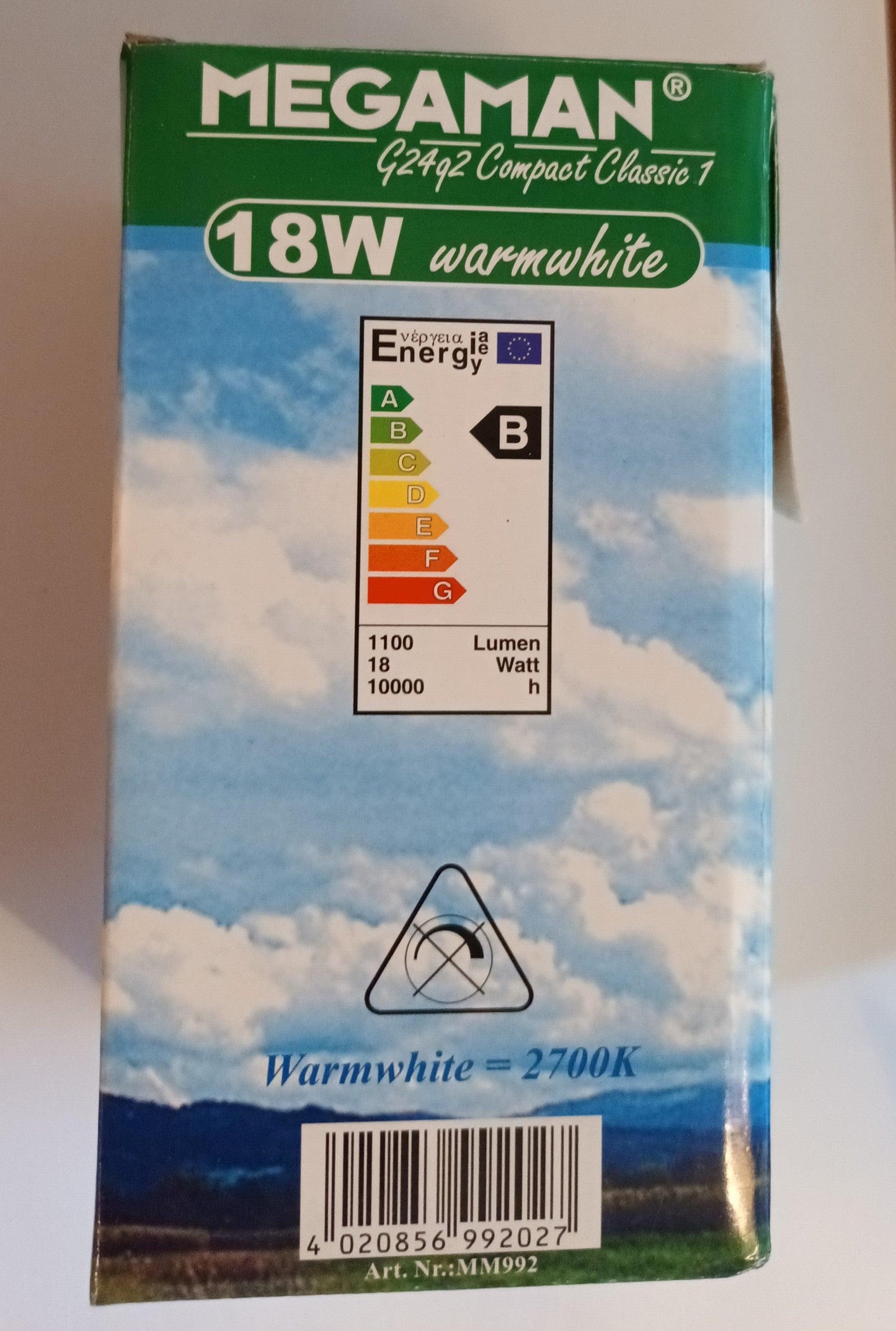 G24q2 Compact 18watt 4 pin Warm White by Megaman - Beachcomber Lighting