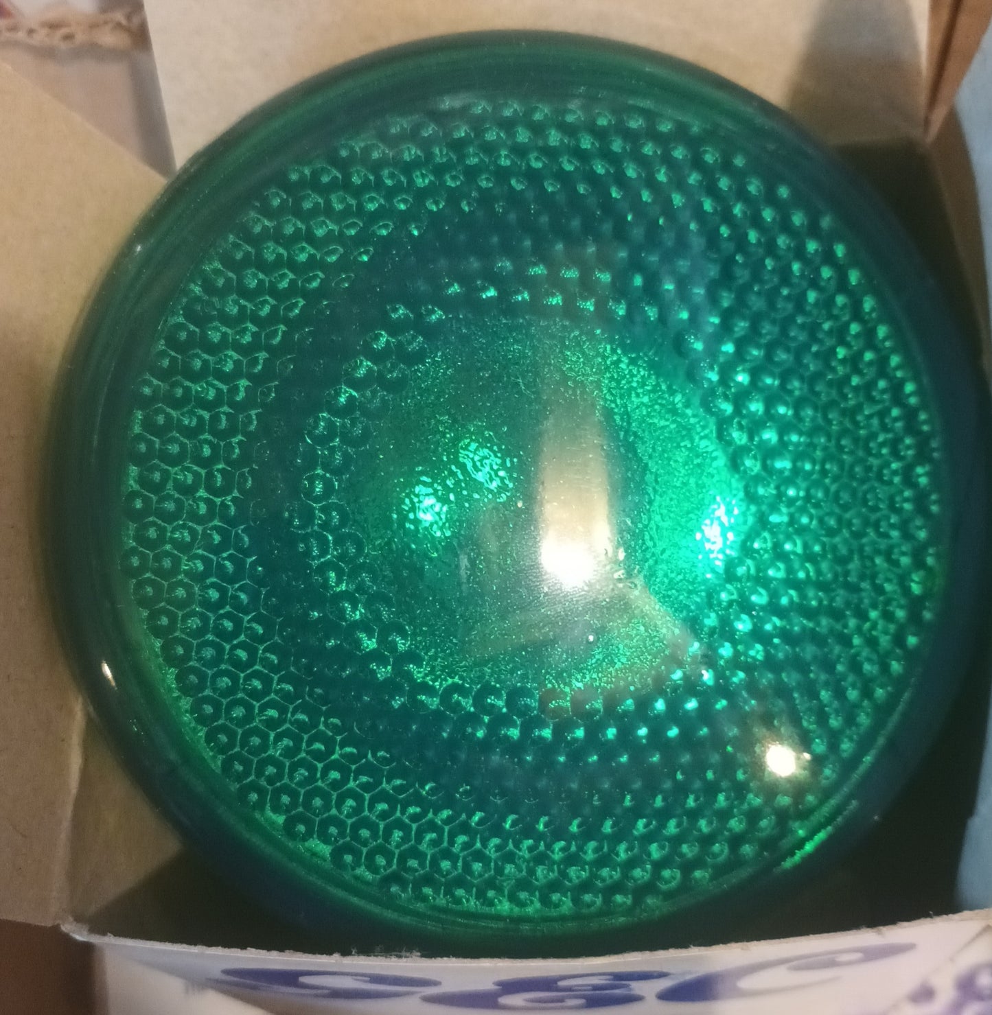Par 38 Reflector Lamp 100watt Green es / e27 by GEC