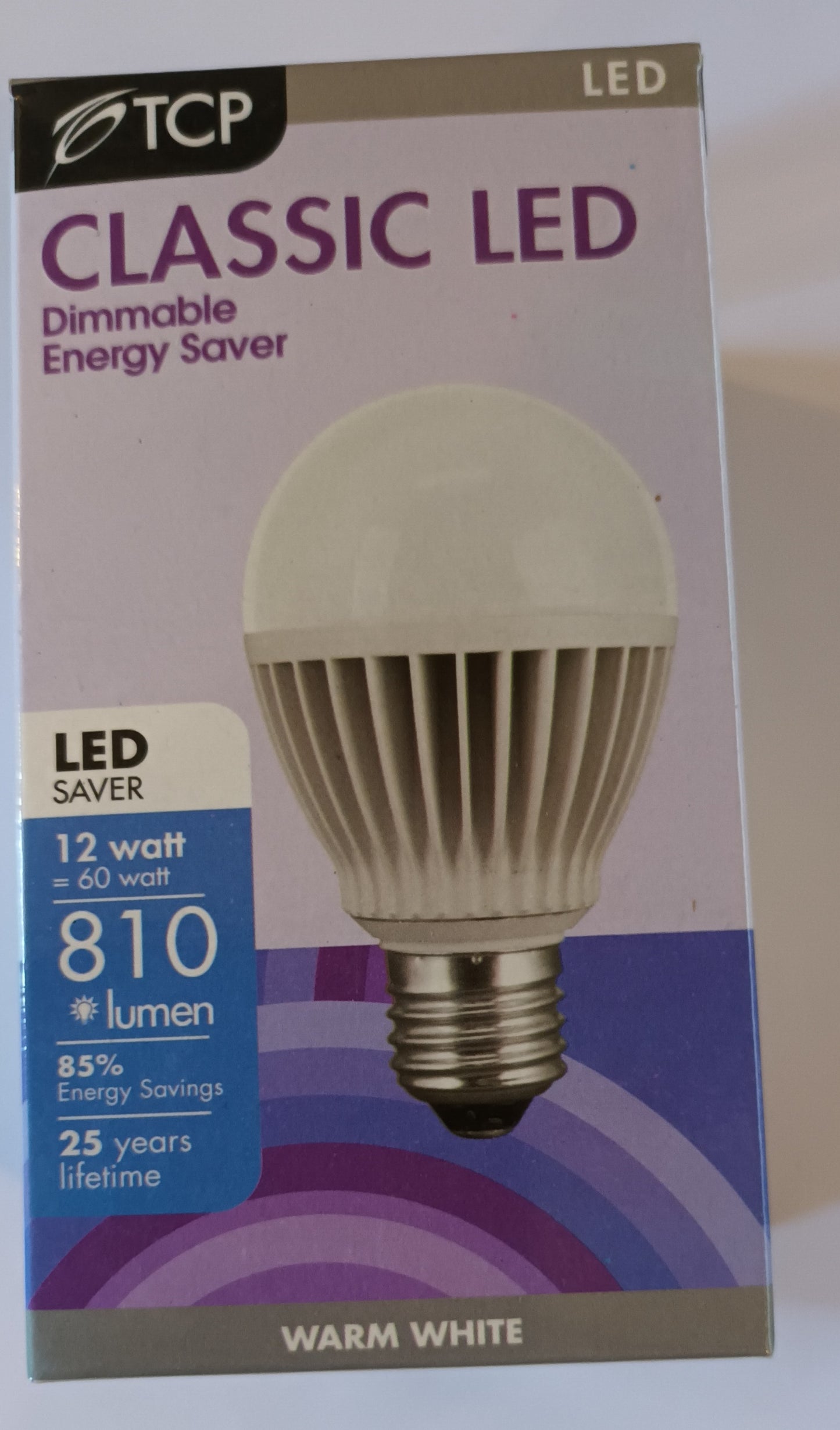 2 x GLS LED 12watt E27 / es dimmable warm white energy saver