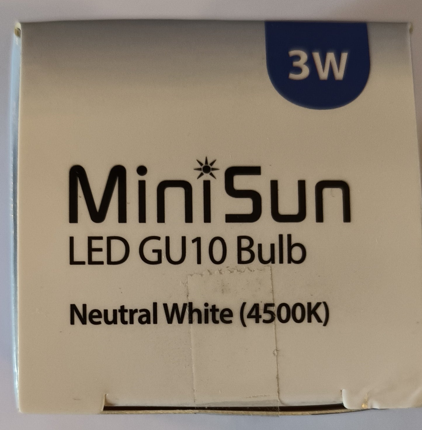 LED GU10 Dusk Till Dawn 3 watt cool white 50,000h