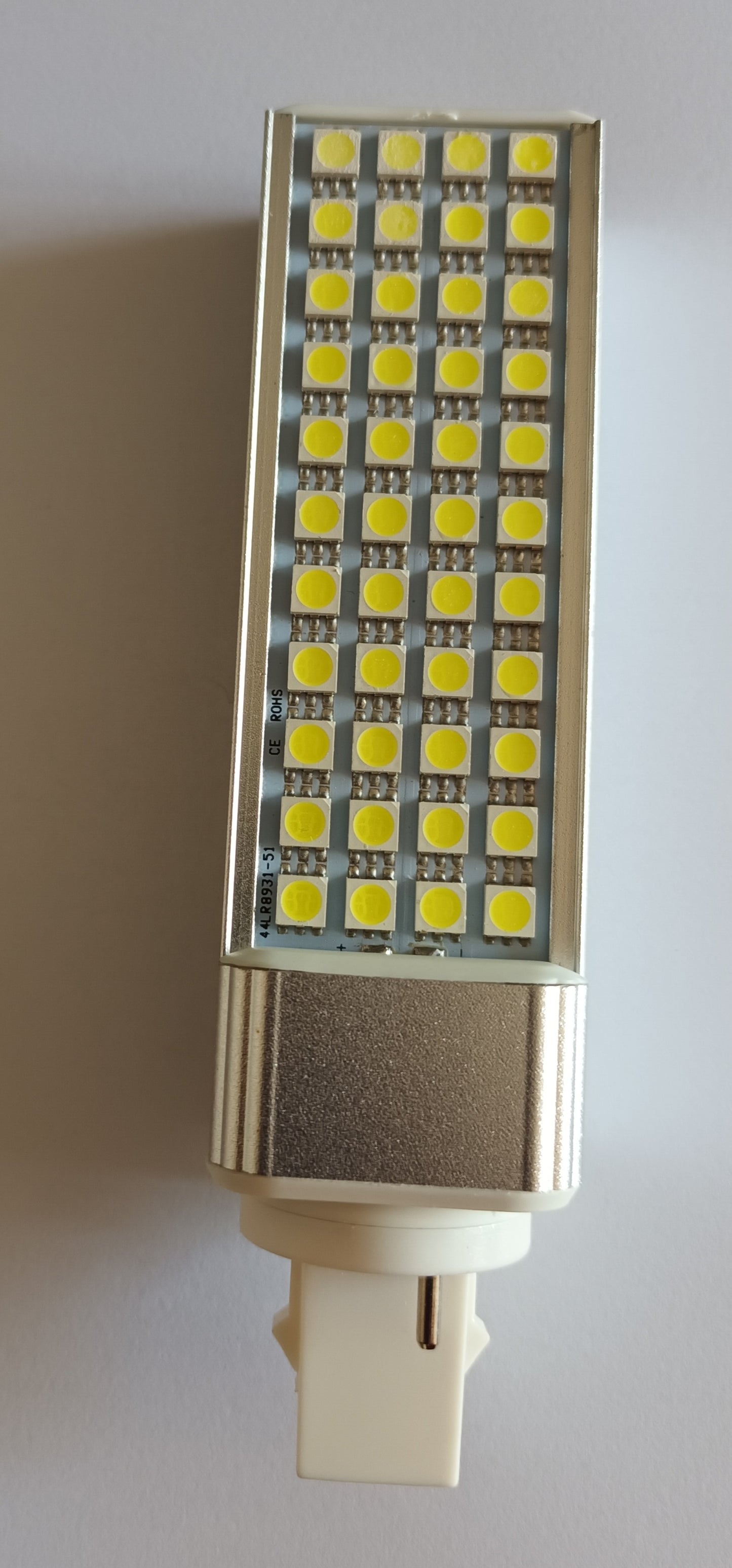 10Watt 240volt DAYLIGHT / COOL WHITE LED 2 PIN G24d