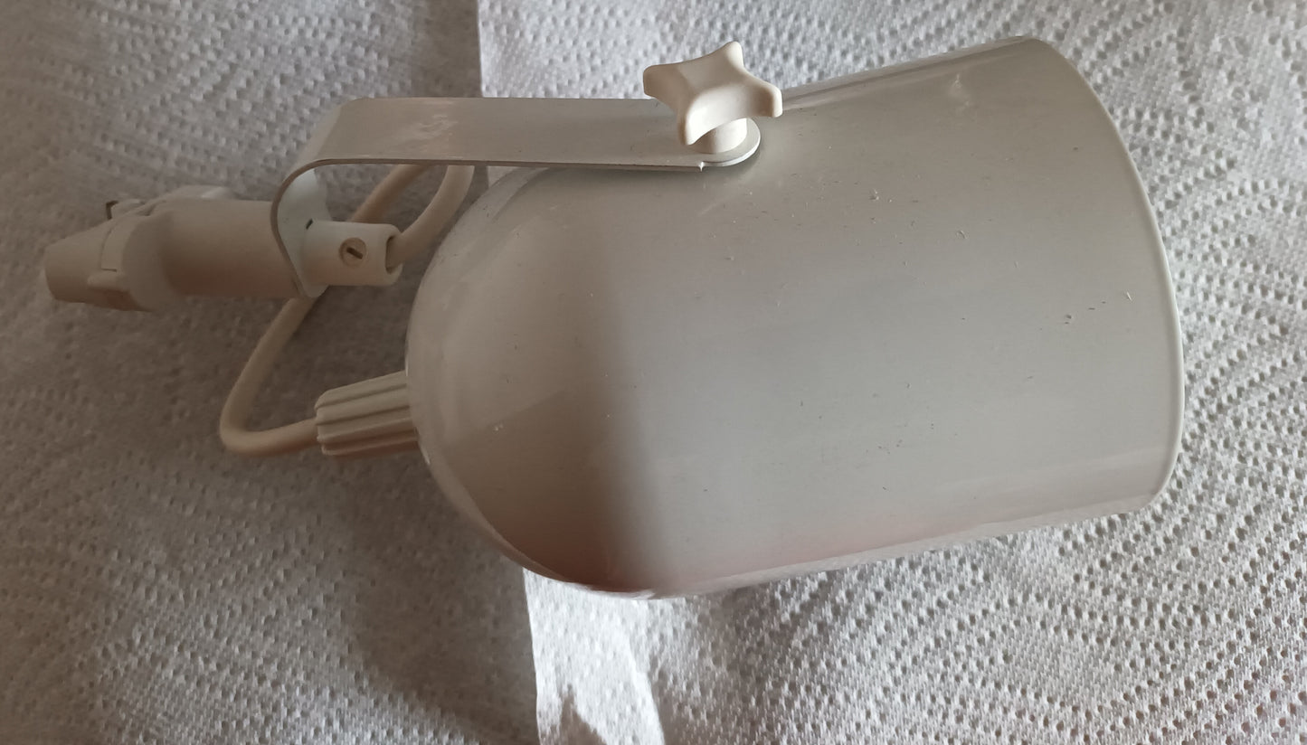 Micromark MM7704 Exeter Track Spotlight White Fitting R80 ES / E27 cap