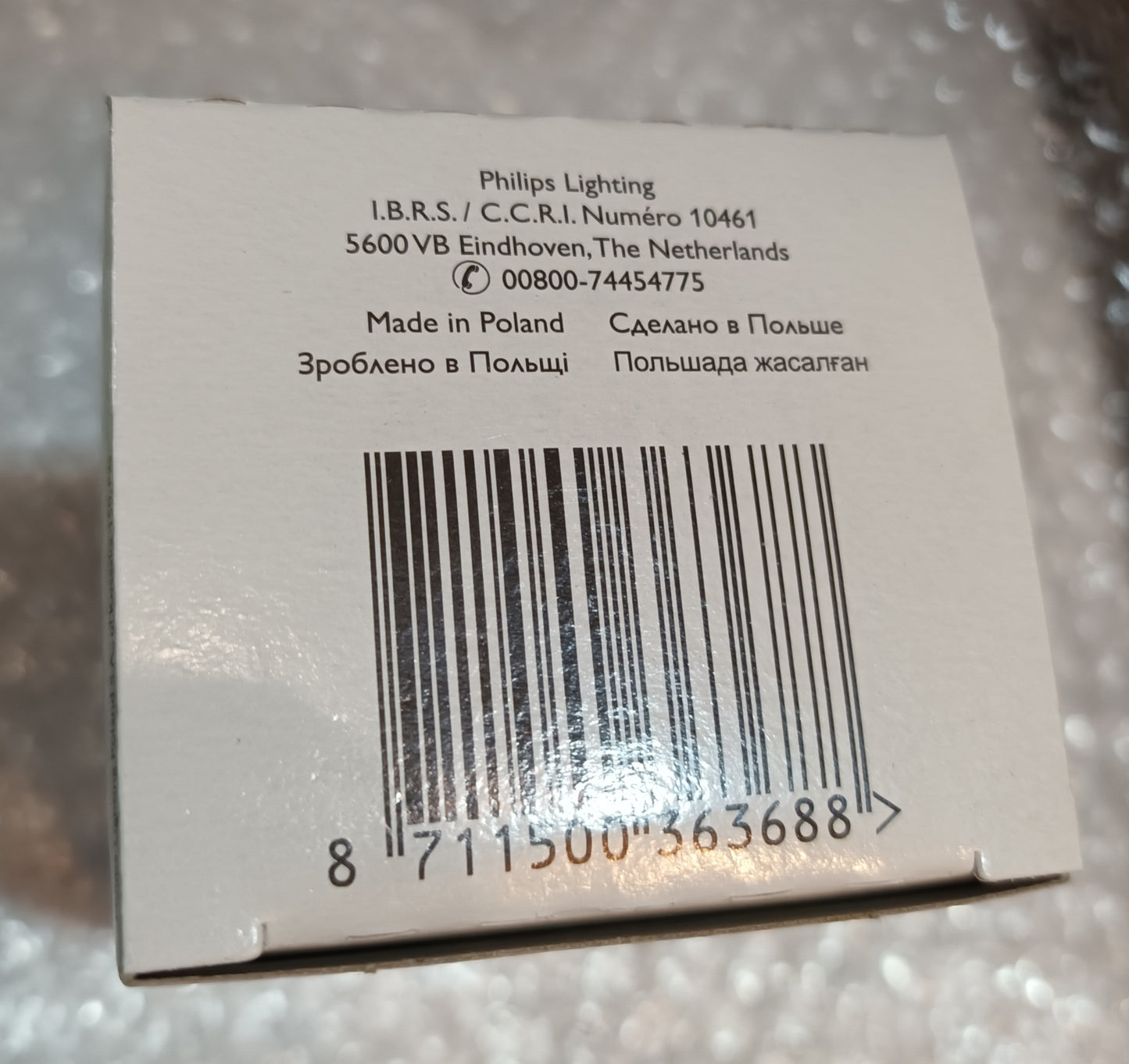 GLS 40 Watt BC / B22 CLEAR 410lm pack of Ten bulbs by philips