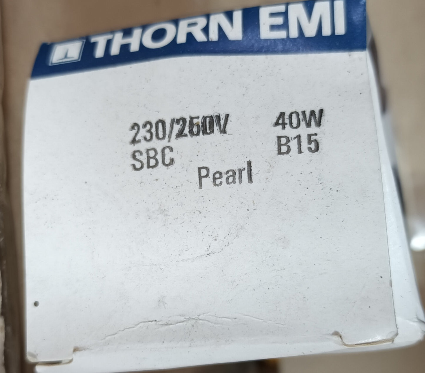 55mm candle 40 watts sbc pearl six pack by thorn emi