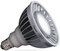 PAR38 LED 19.7watts Daylight 25deg Dimmable yes by Toshiba