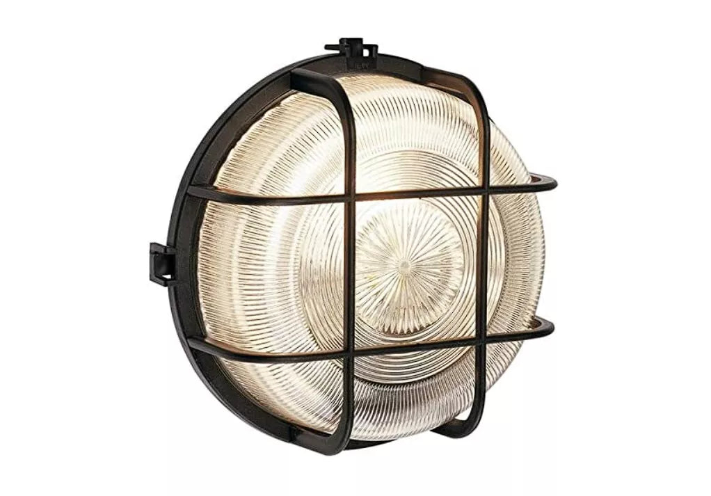 PowerMaster 60W Outdoor Round Bulkhead - Black