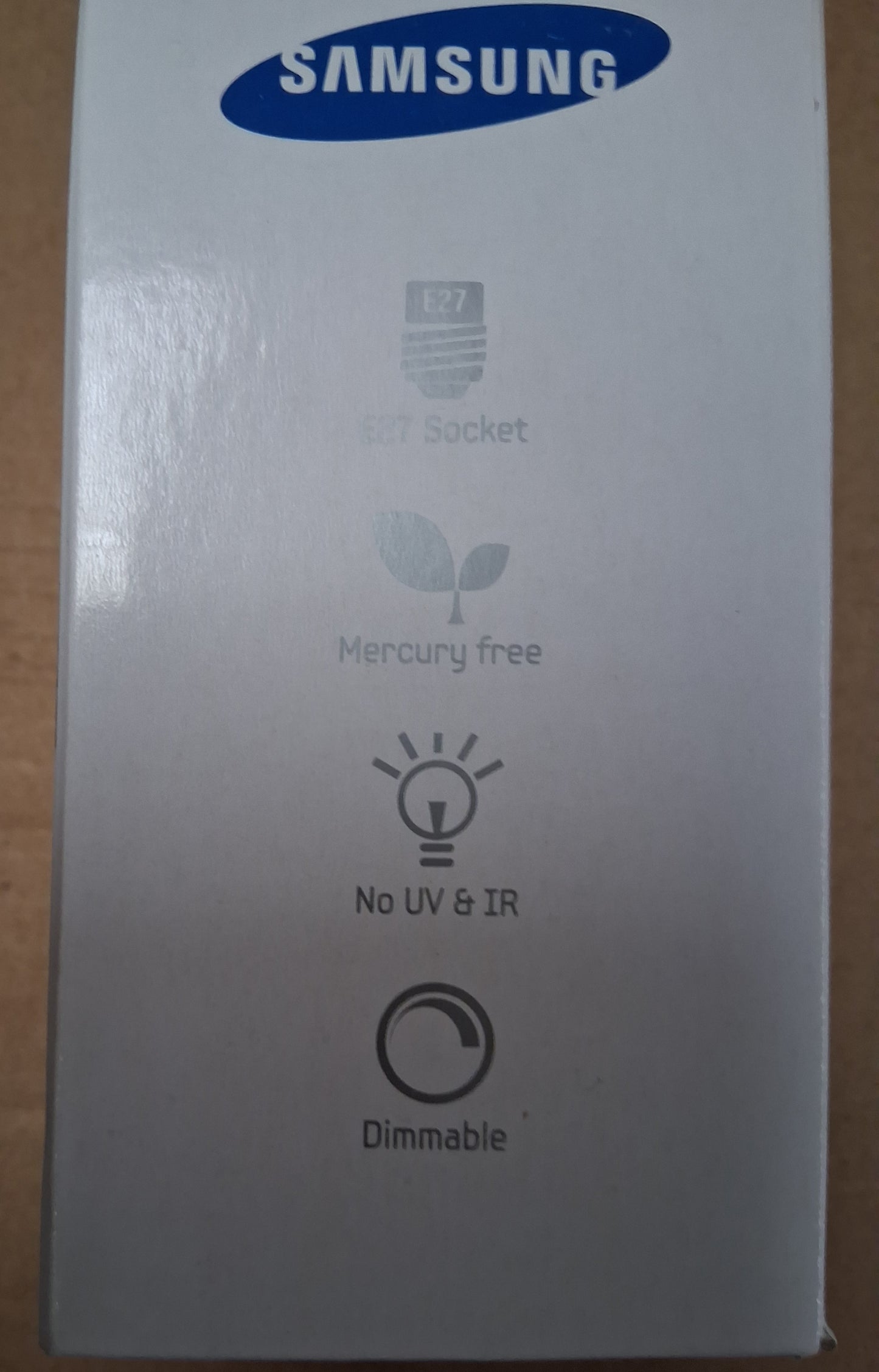 6.7 Watt GLS A60 LED DIMMABLE Light Bulbs, Samsung ES / E27 warm white