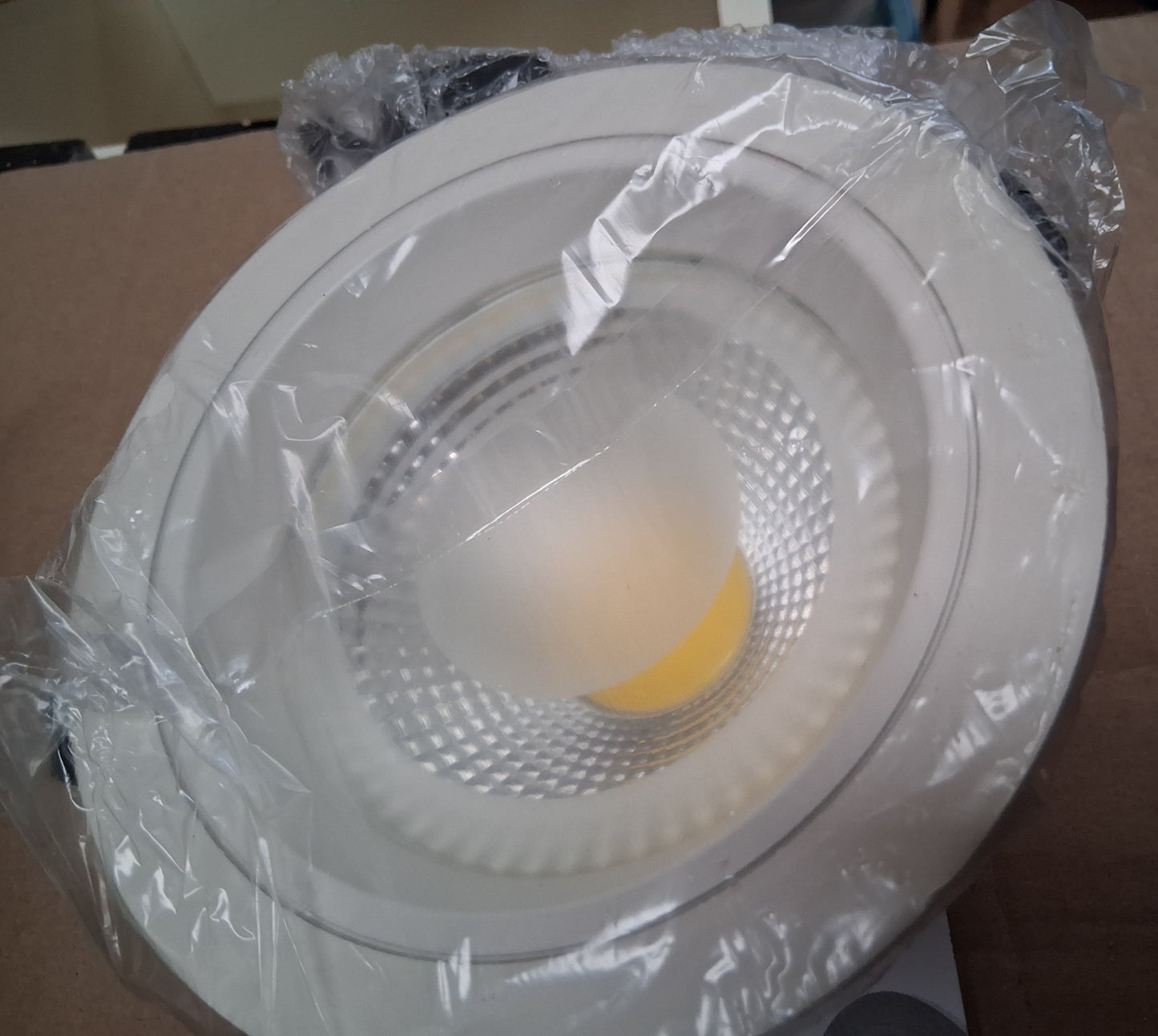 COB LED downlight 12 watt cool white cut out 125mm from £17.50