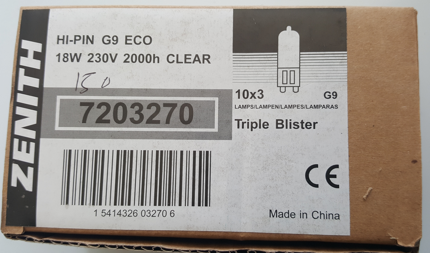 G9 Halogen 18W Triple Pack - Beachcomber Lighting