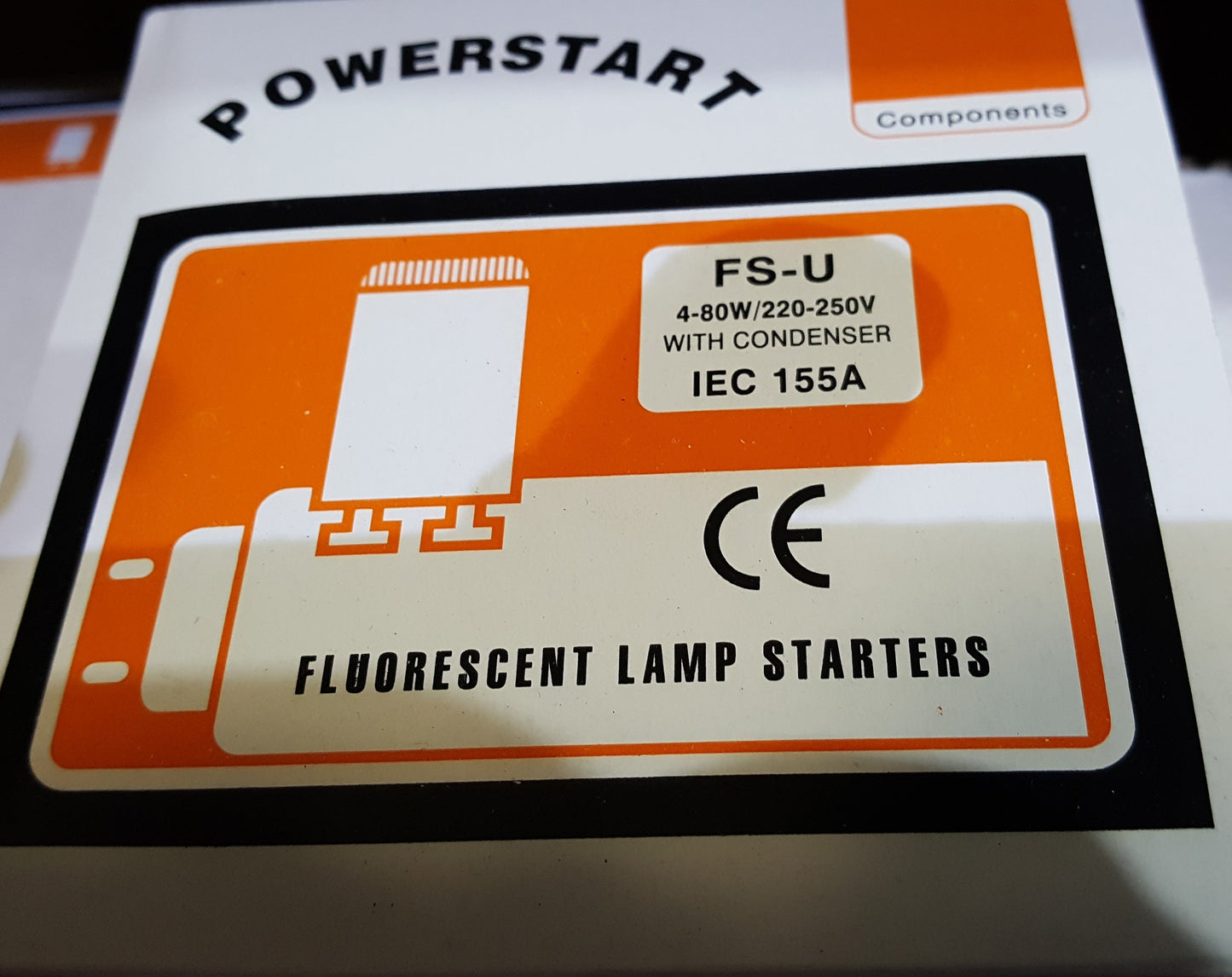 25 x Universal Starter for 4w to 65w and 80w Fluorescent Tubes - Beachcomber Lighting