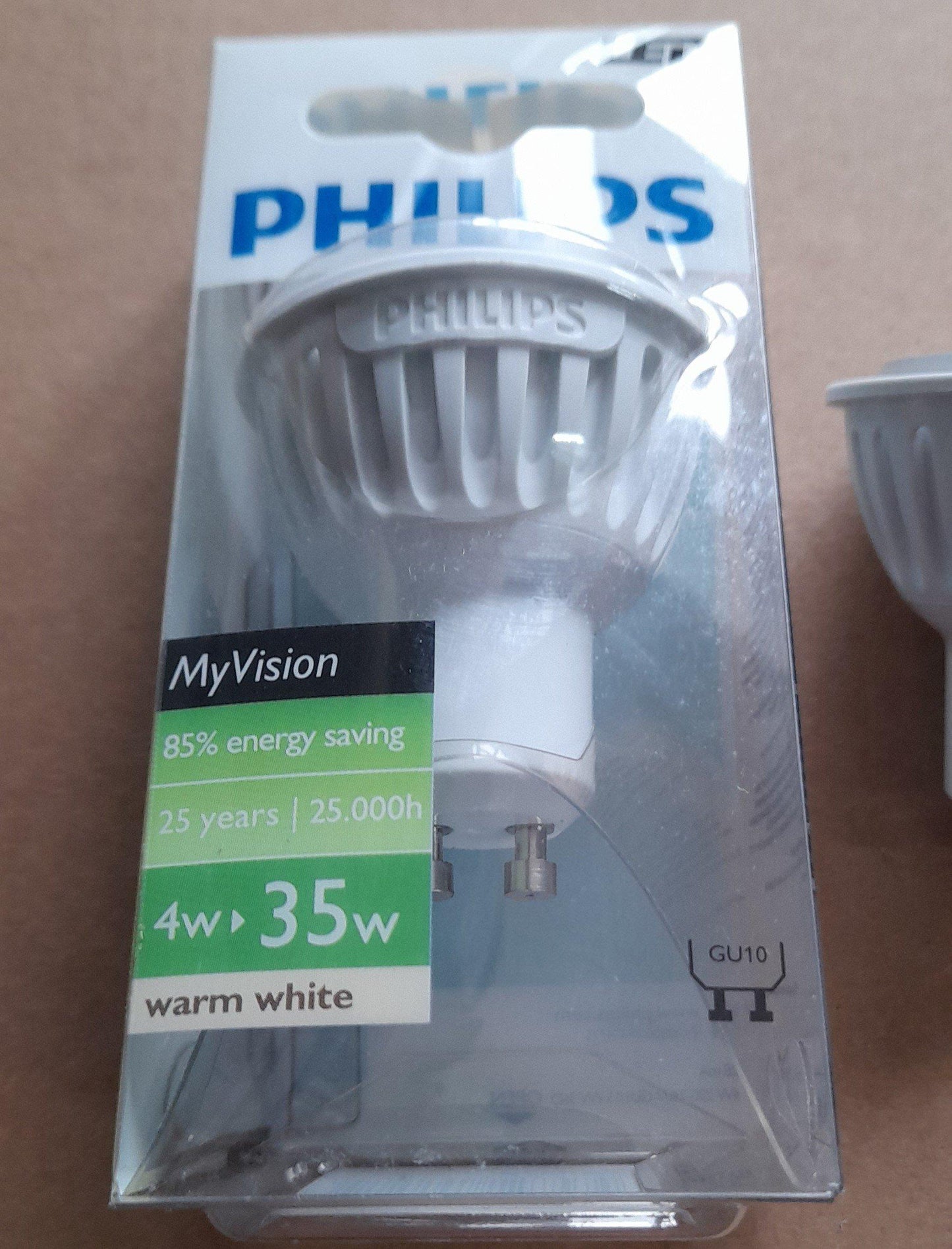 SIX X LED GU10 4WS WARM WHITE BY PHILIPS - Beachcomber Lighting