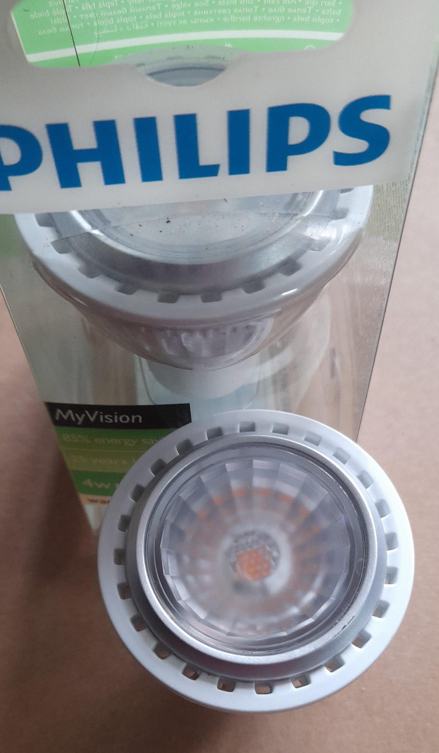 SIX X LED GU10 4WS WARM WHITE BY PHILIPS - Beachcomber Lighting