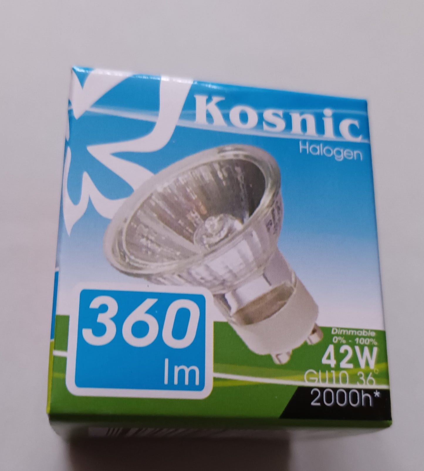 Gu10 42 W Halogen Warm White Pack of Six only £12