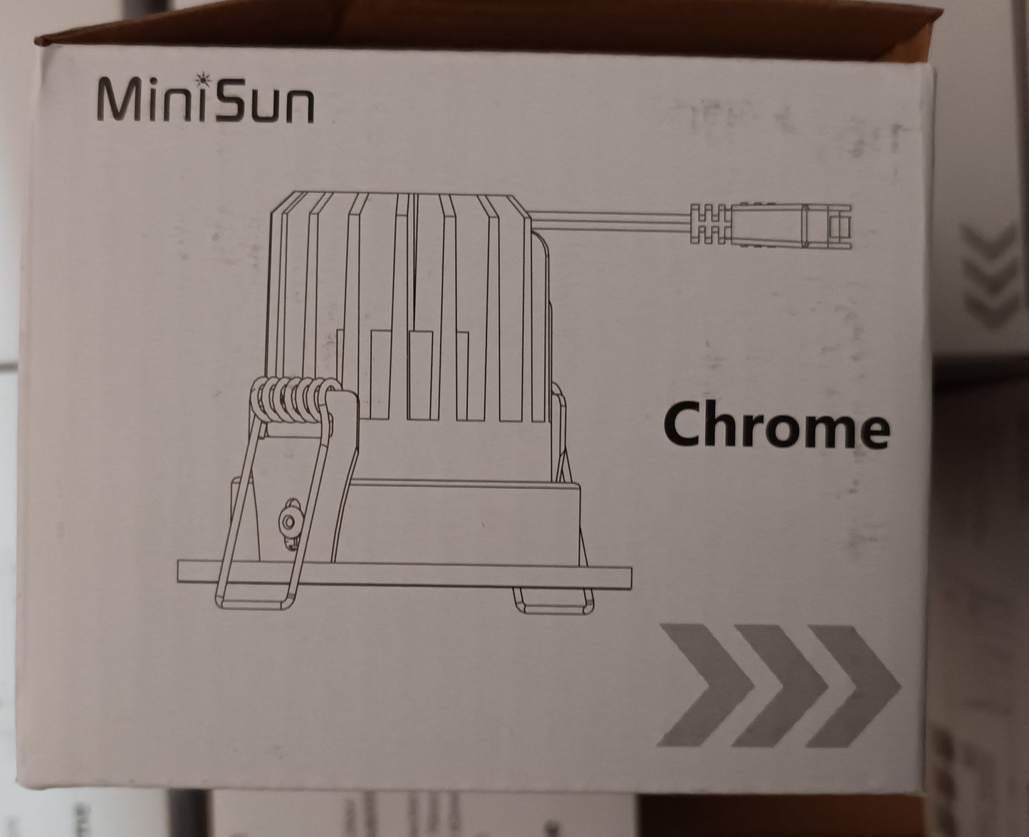 Chrome Fixed Fire Rated LED Downlights Cct 8 W