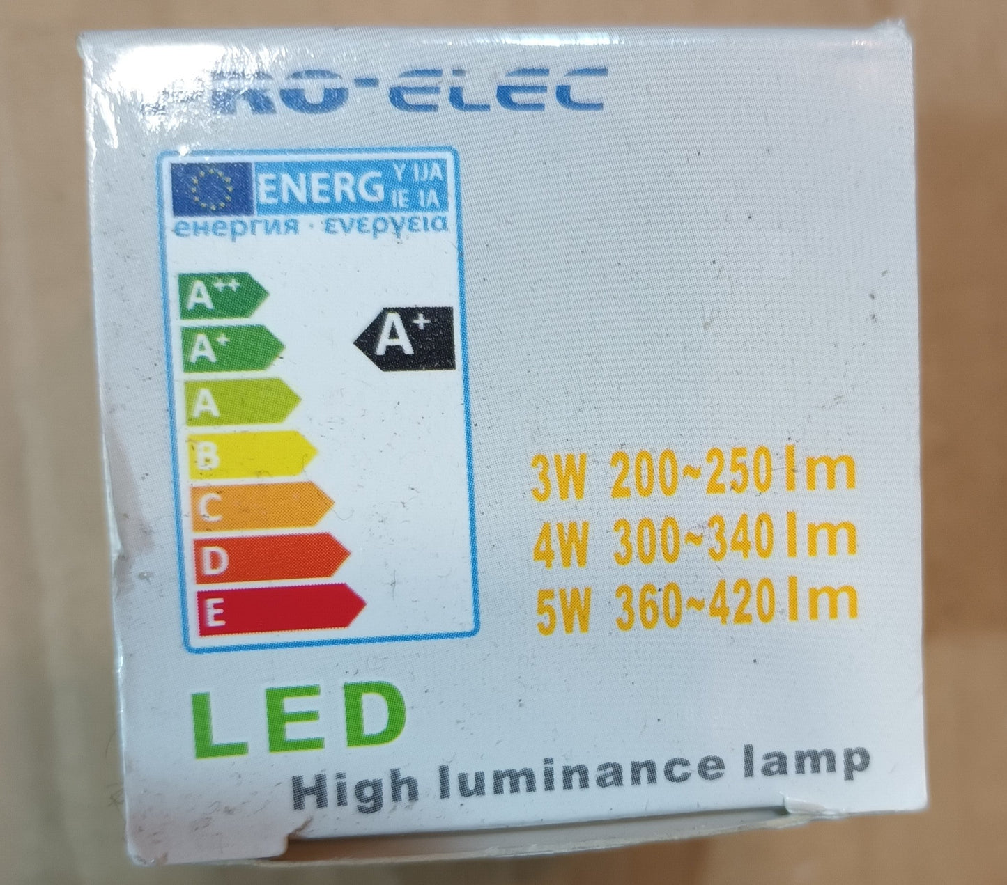 LED Gu10 5Watt Daylight / 6500K Flood from £1.70