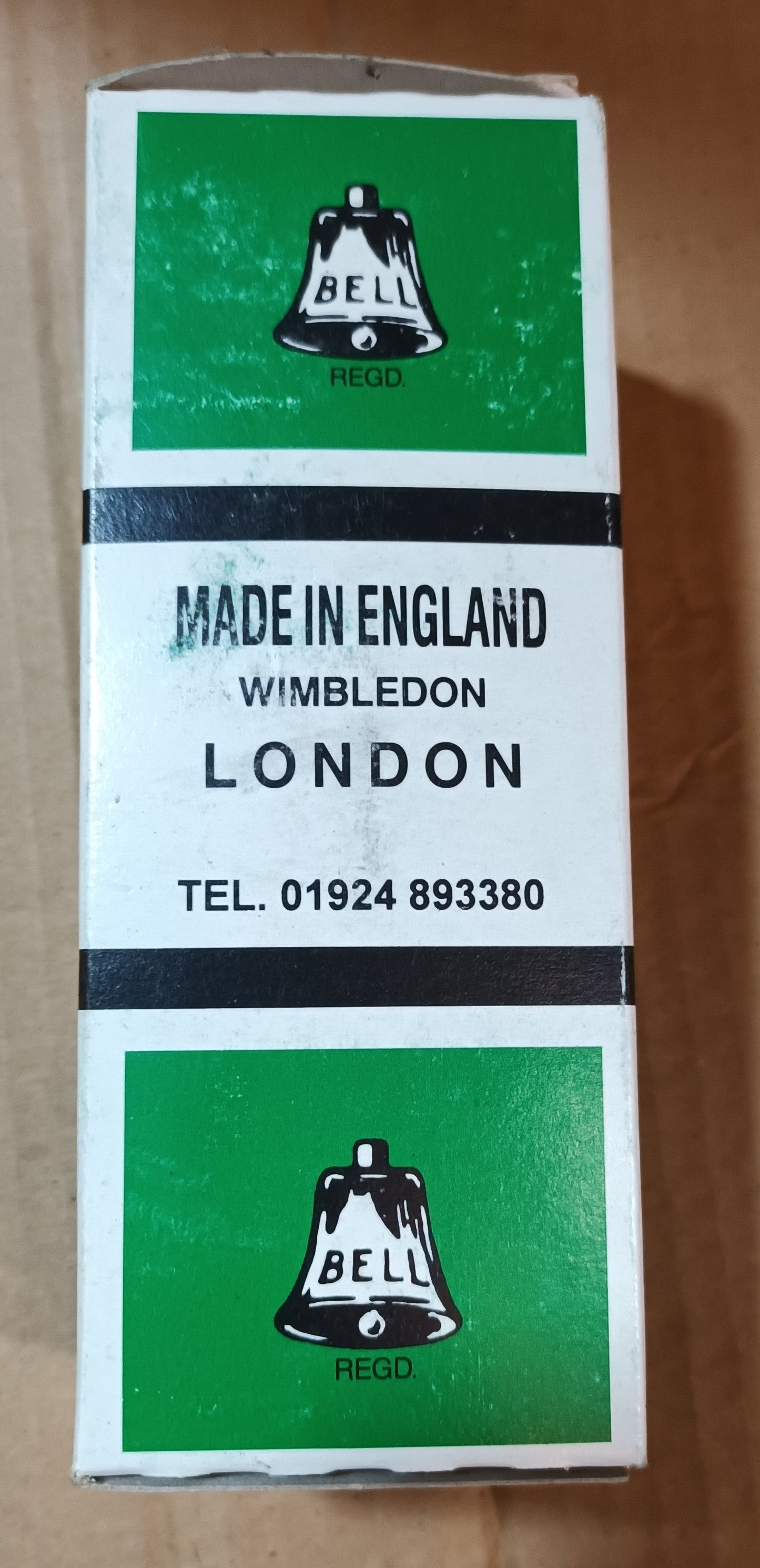 Bell 55mm candles BC /B22 40W clear twisted British made pack of 3