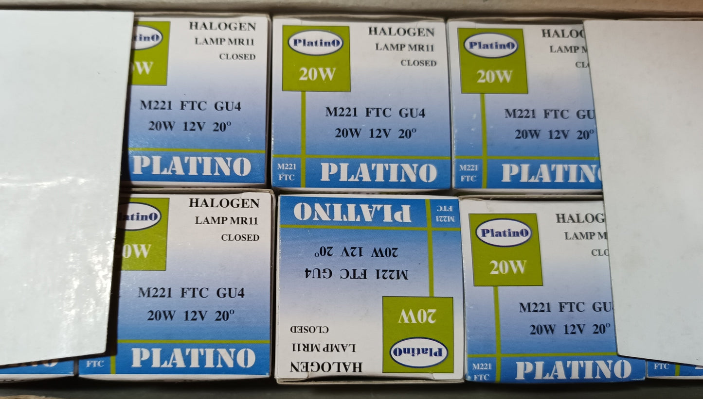 10 X MR16 low voltage 12V 20 W by Platino