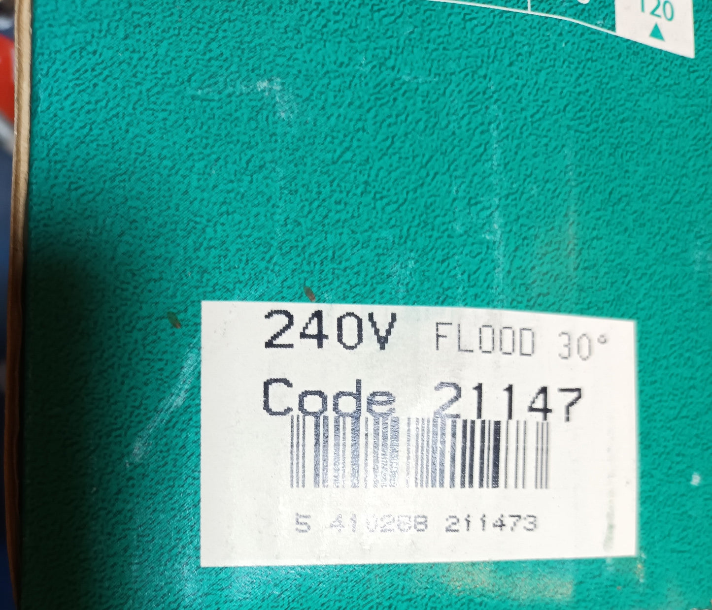 Hi Spot 120 Halogen 100Ws 30</p>° Flood ES / E27 code 21147 PAR38 by Sylvania