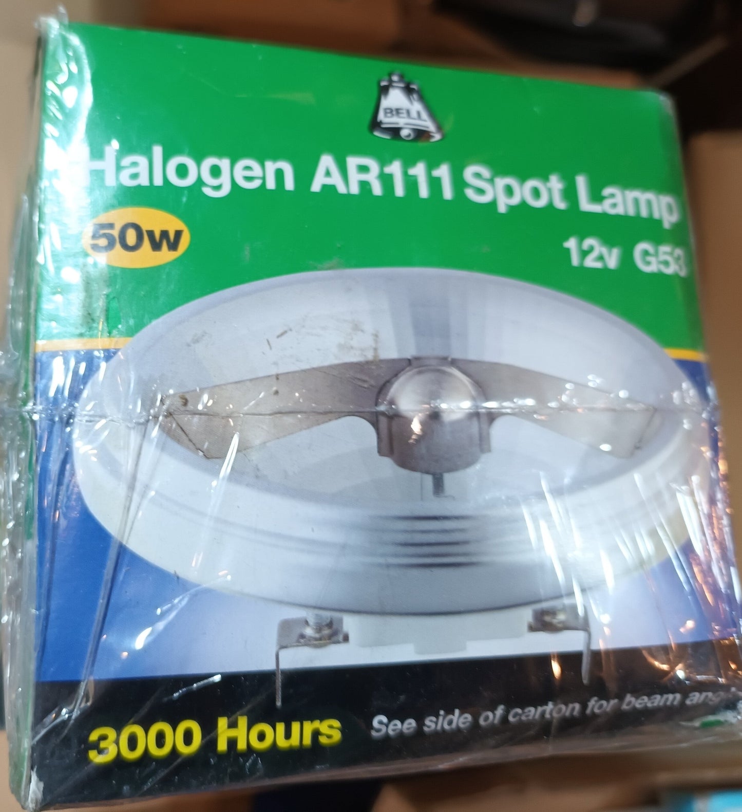 Ar111 50W Halogen Spot Light 12Volt 24° Cap: G53 by Bell TWIN PACK