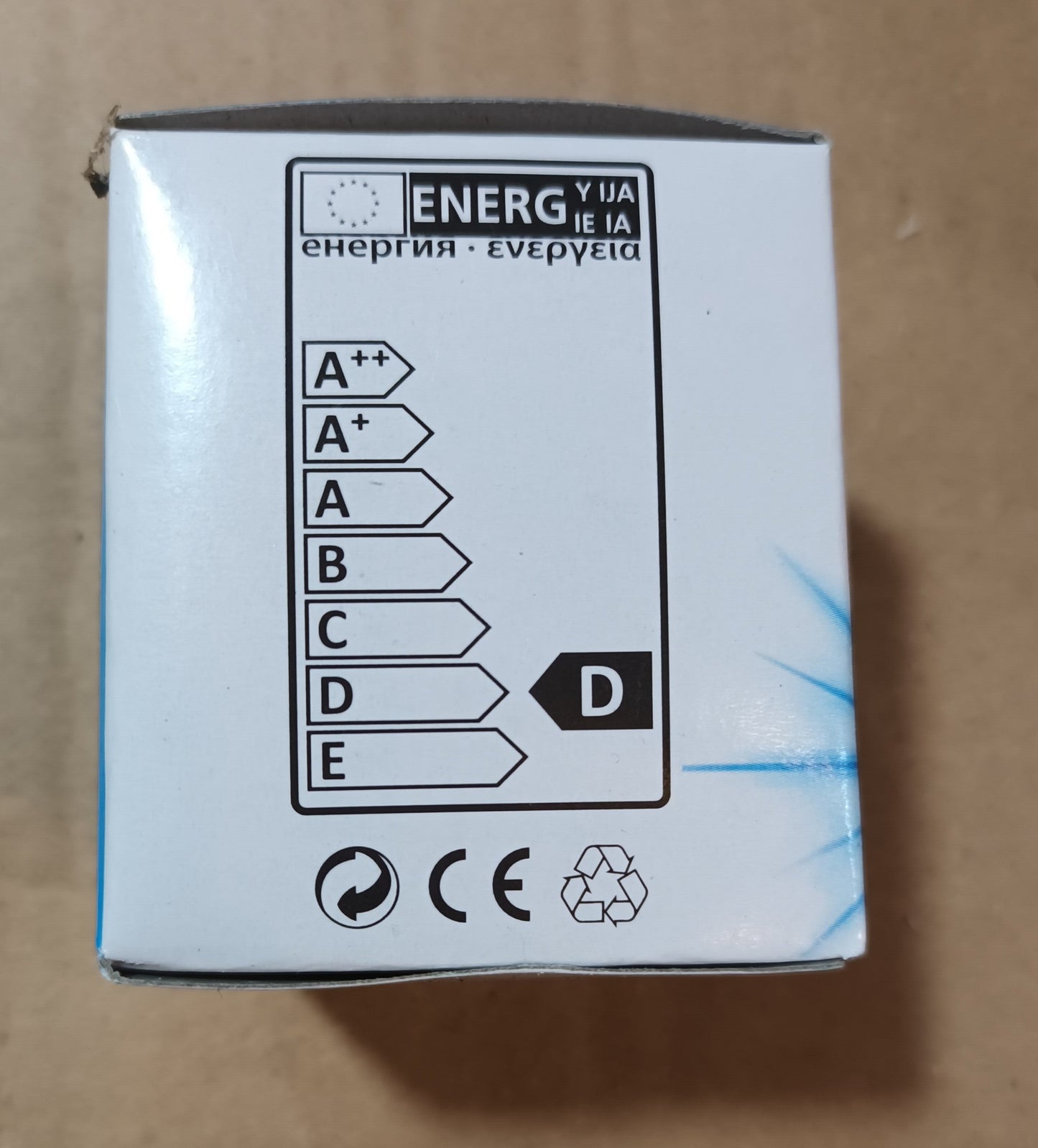 GU10 50Ws 2000hrs life Dimmable 28OOK / warm white 36</p>° by GE