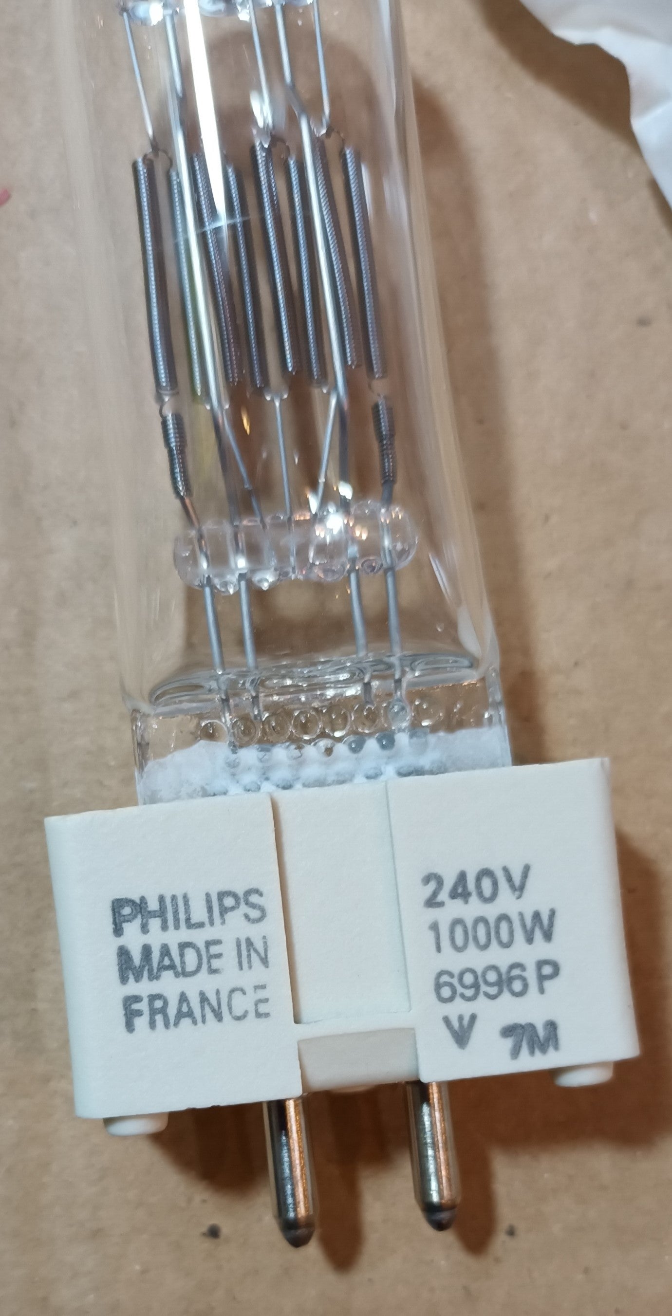 Theatre Lamp by Philips FWR 6996P T19 240Volt 1000Ws GX9.5 Lamp Replacement Light Bulb