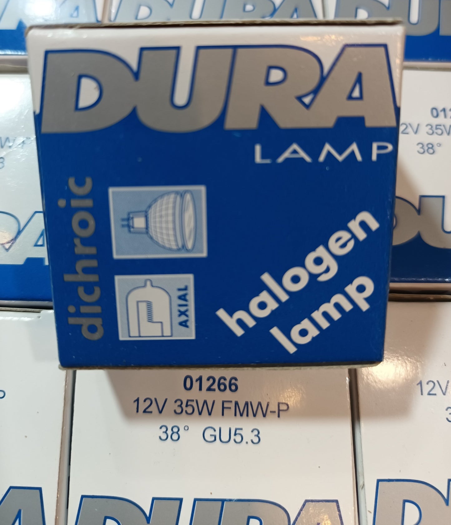 Low Voltage 12v 35Ws MR16 Halogen Dichroic FMW-P 38</p>° GU5.3 by Dura Code 01266